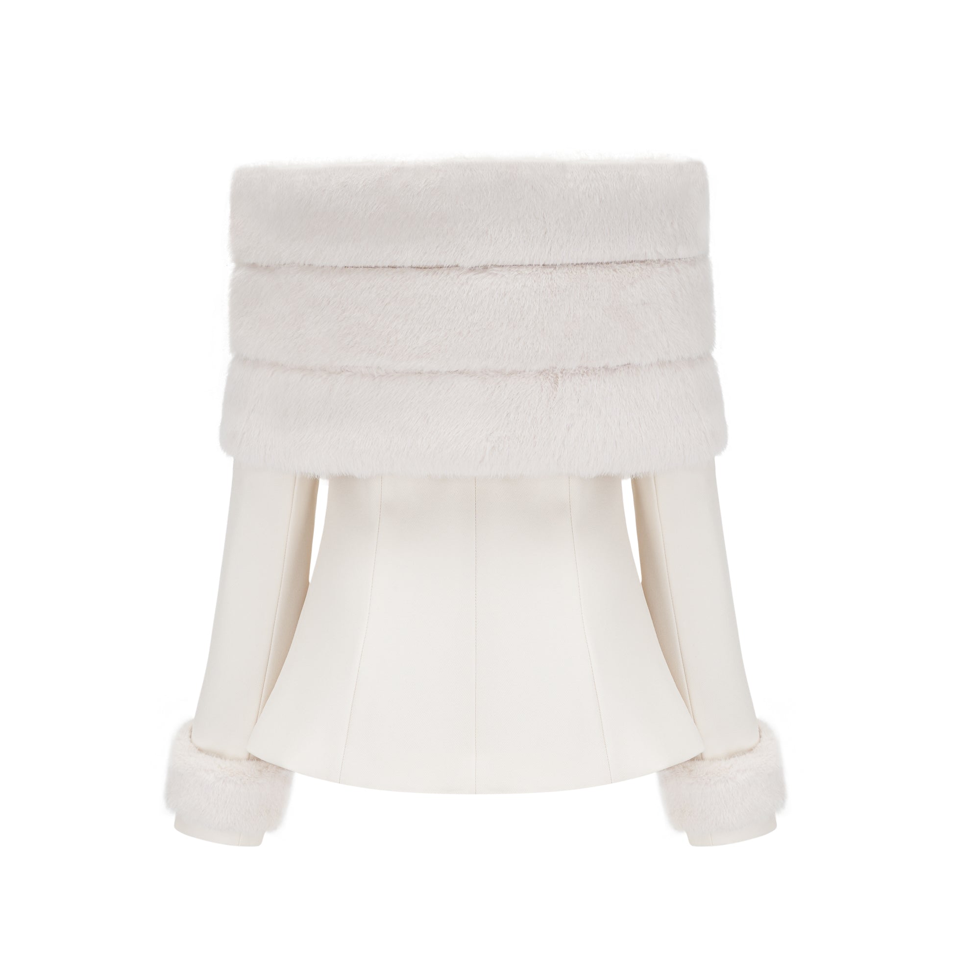Caitlin fur jacket & skirt matching set - Miss Rosier - Women's Online Boutique