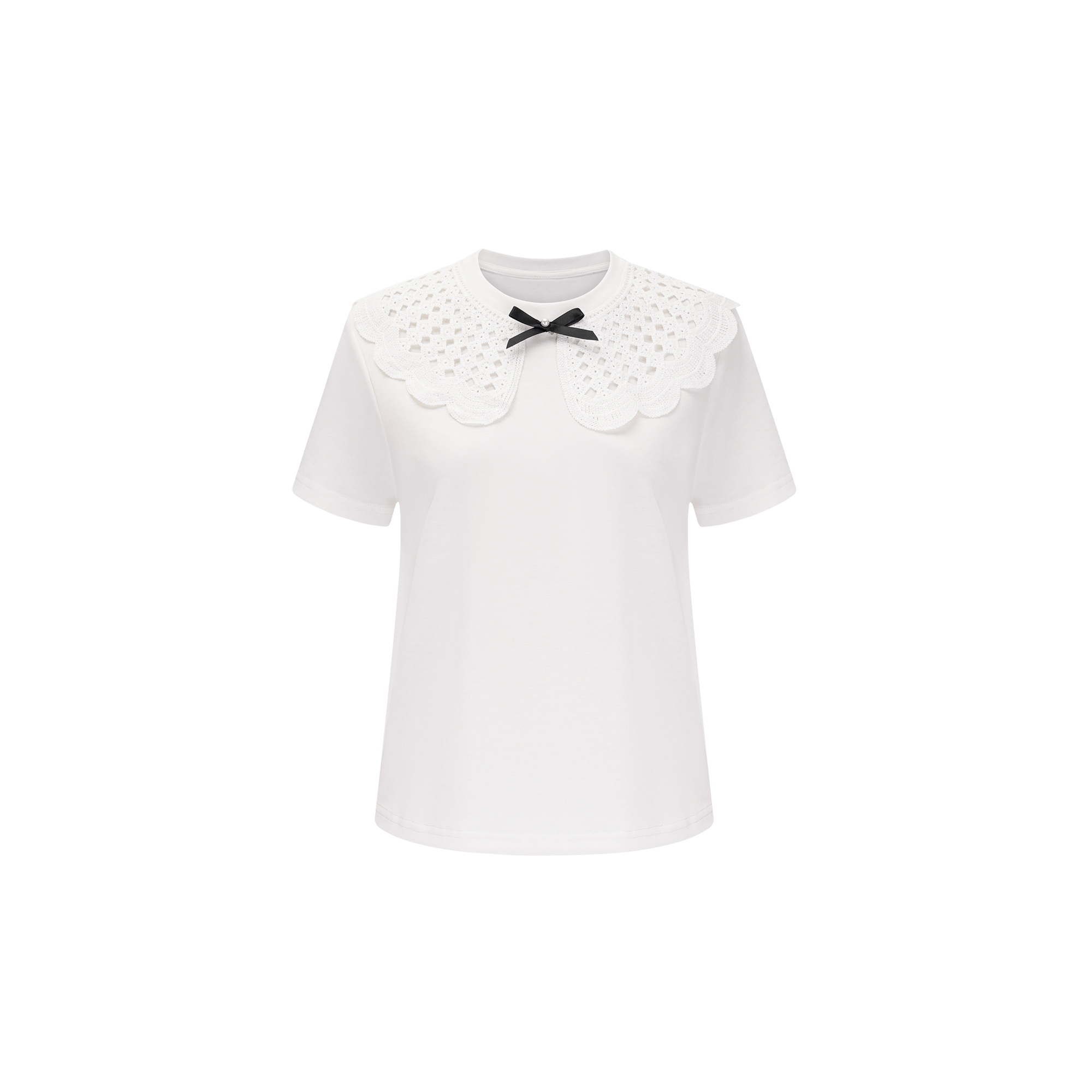 Cendrillon bowknot-detail T-shirt - Miss Rosier - Women's Online Boutique