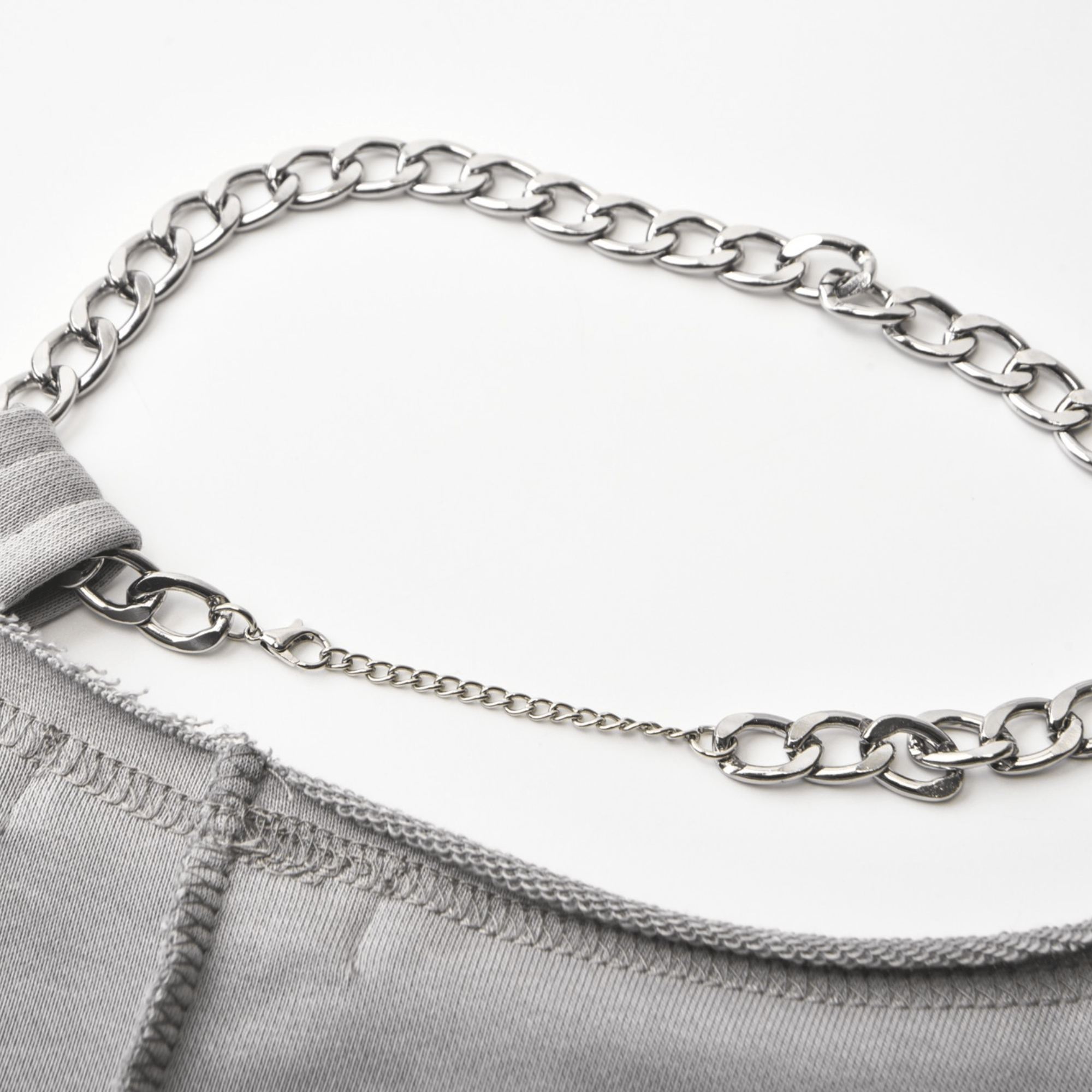 Citizen Kane-chain-detail oversized sweatshirt - itsy, it‘z different