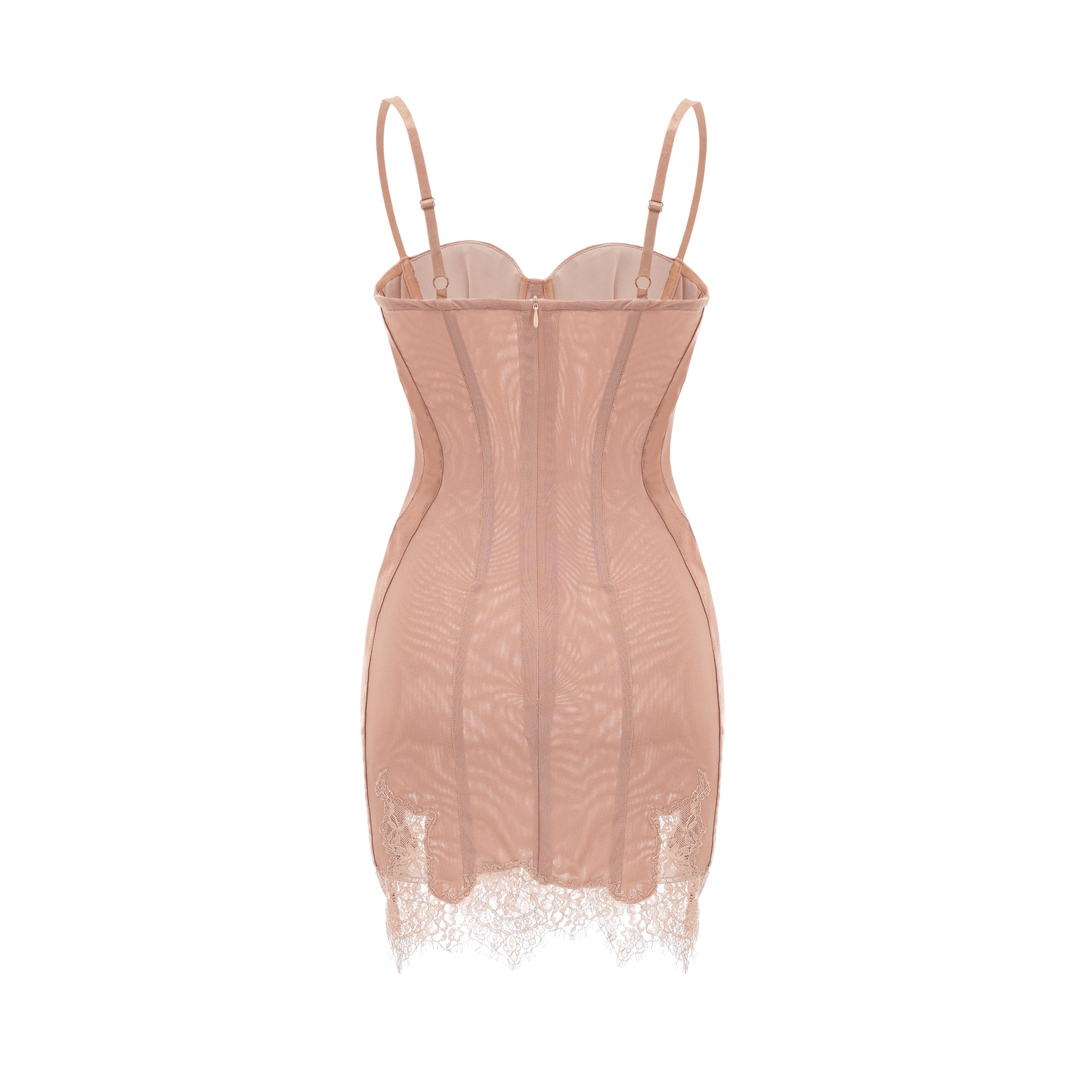 Coline pink bustier-style mini dress - Miss Rosier - Women's Online Boutique