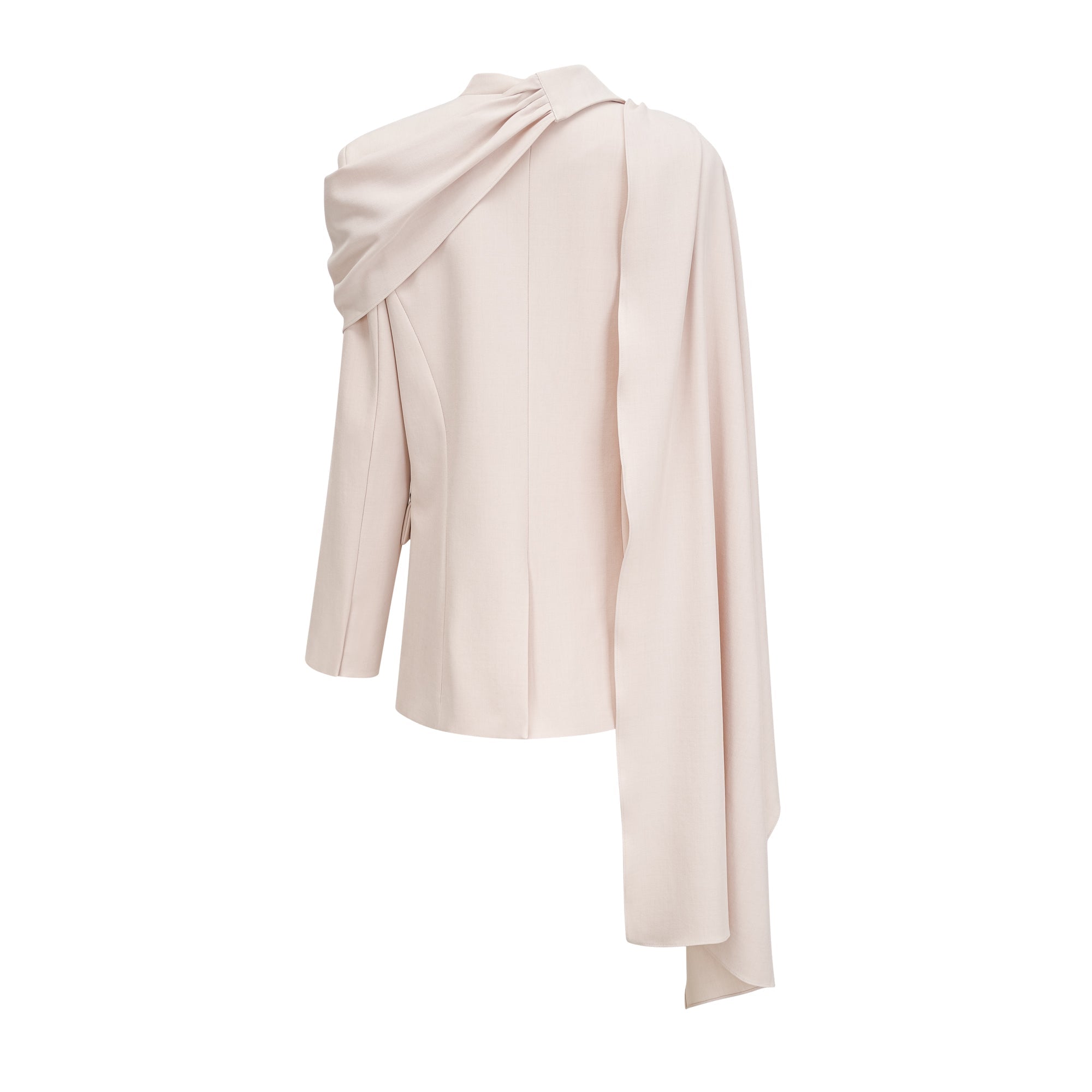 Coralie scarf-embellished jacket - Miss Rosier - Women's Online Boutique