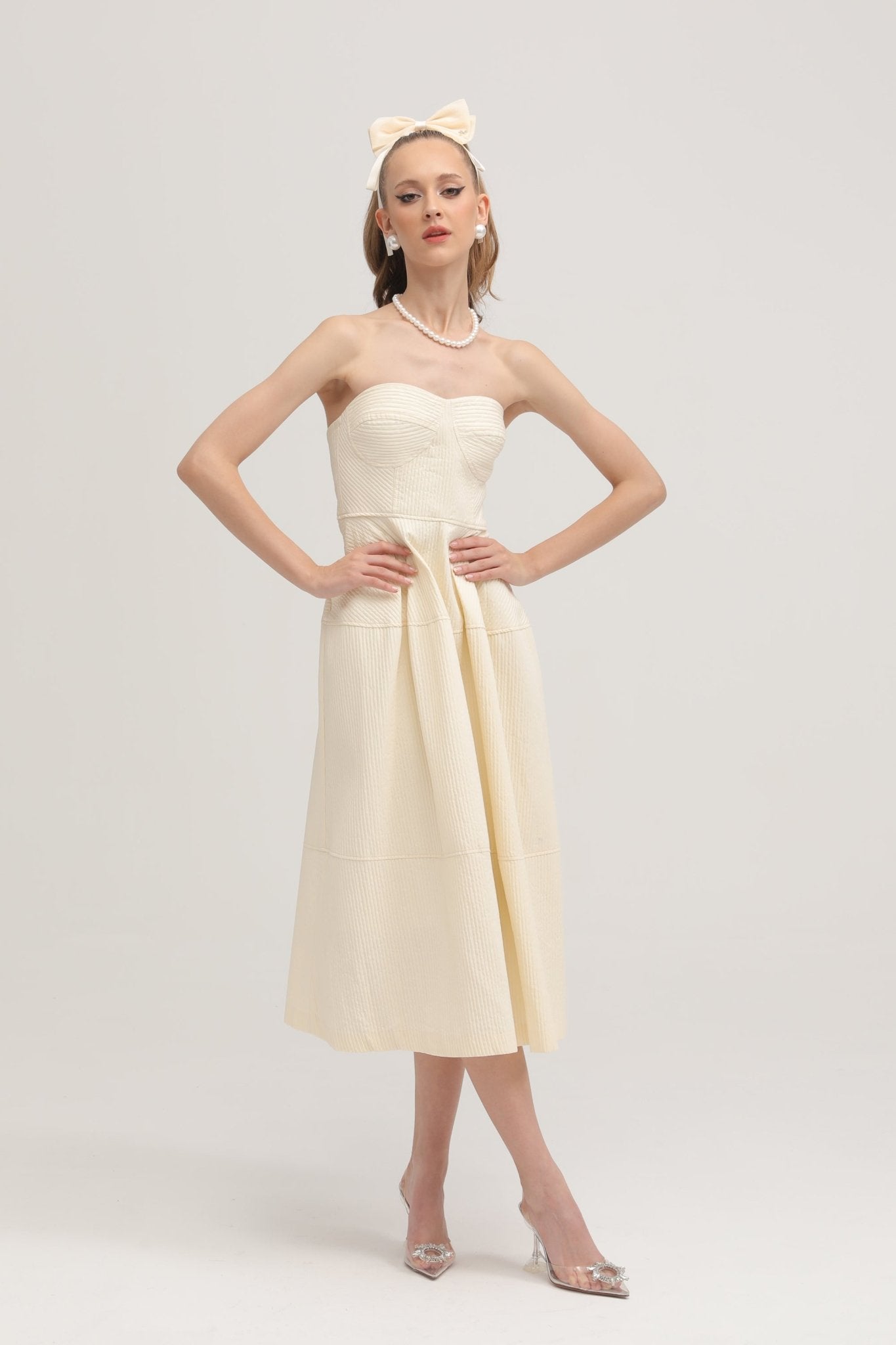 Cortny bustier-style dress - Miss Rosier - Women's Online Boutique