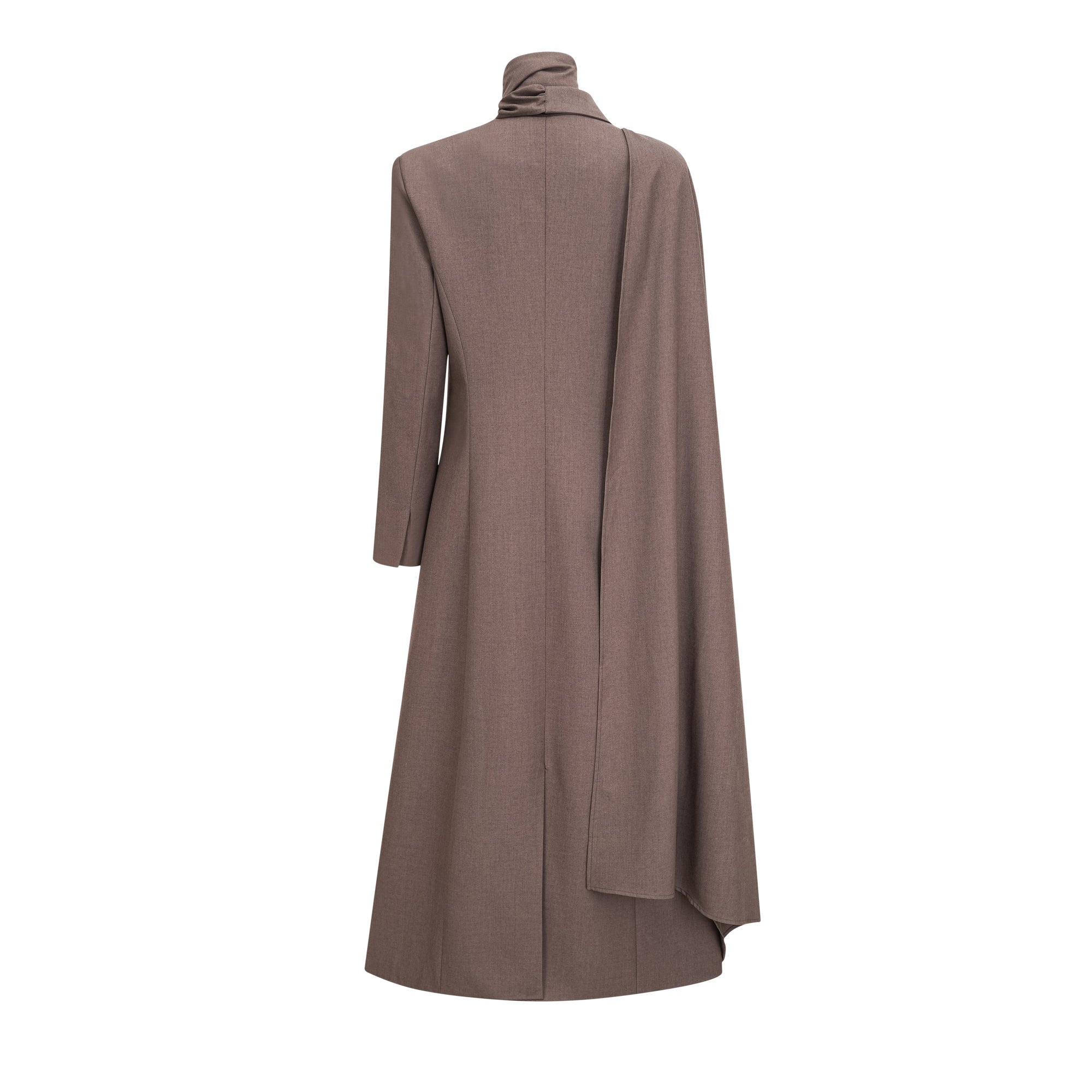 Cyrielle scarf-neck trench coat - Miss Rosier - Women's Online Boutique