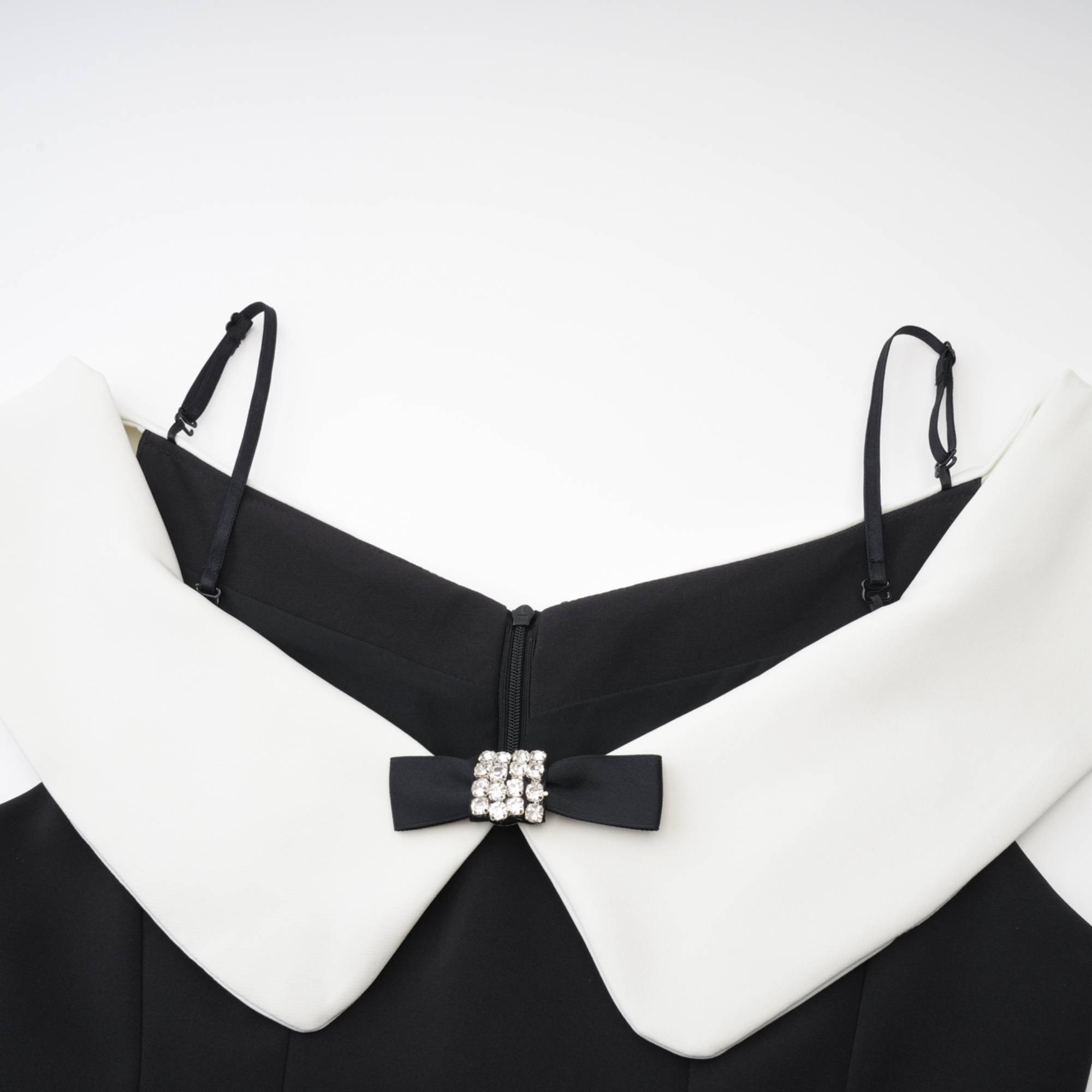 Deniece off-the-shoulder black mini dress - Miss Rosier - Women's Online Boutique