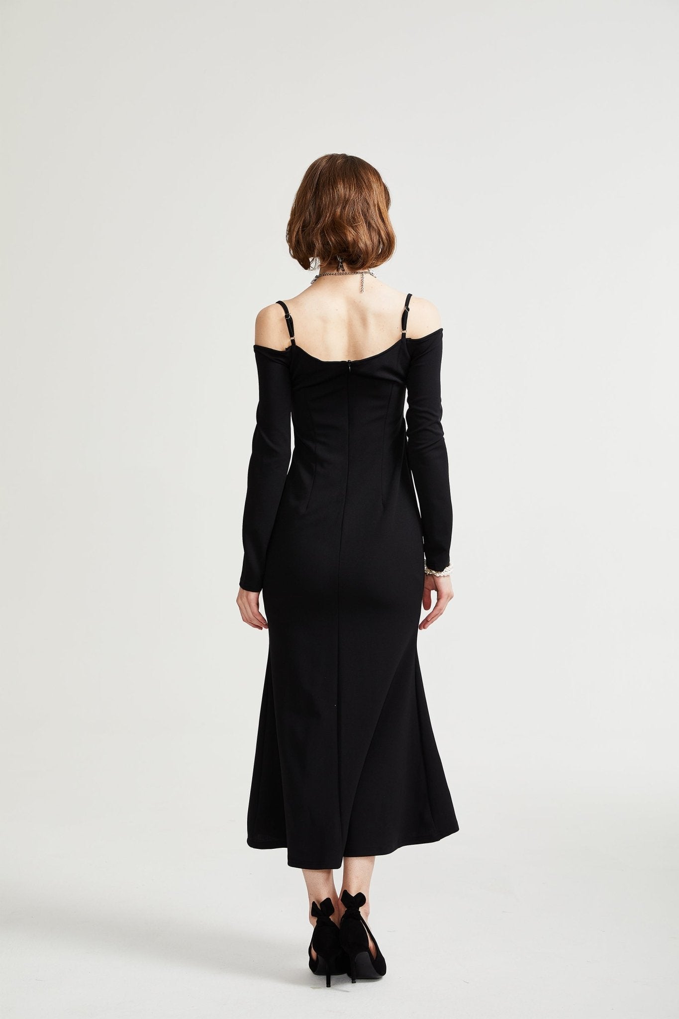 Dorotheia black long dress - Miss Rosier - Women's Online Boutique