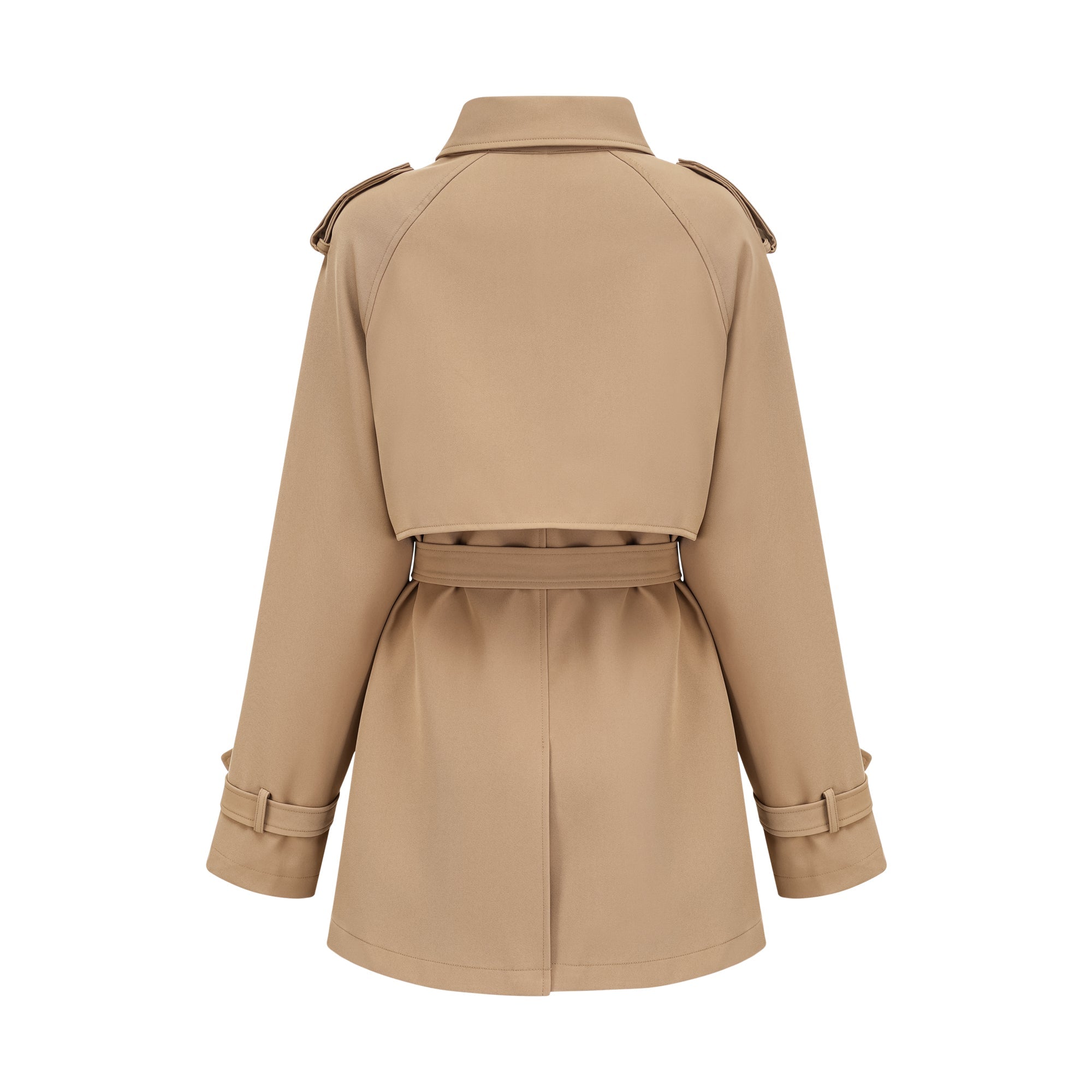 Émilie brown single-breasted trench coat - Miss Rosier - Women's Online Boutique