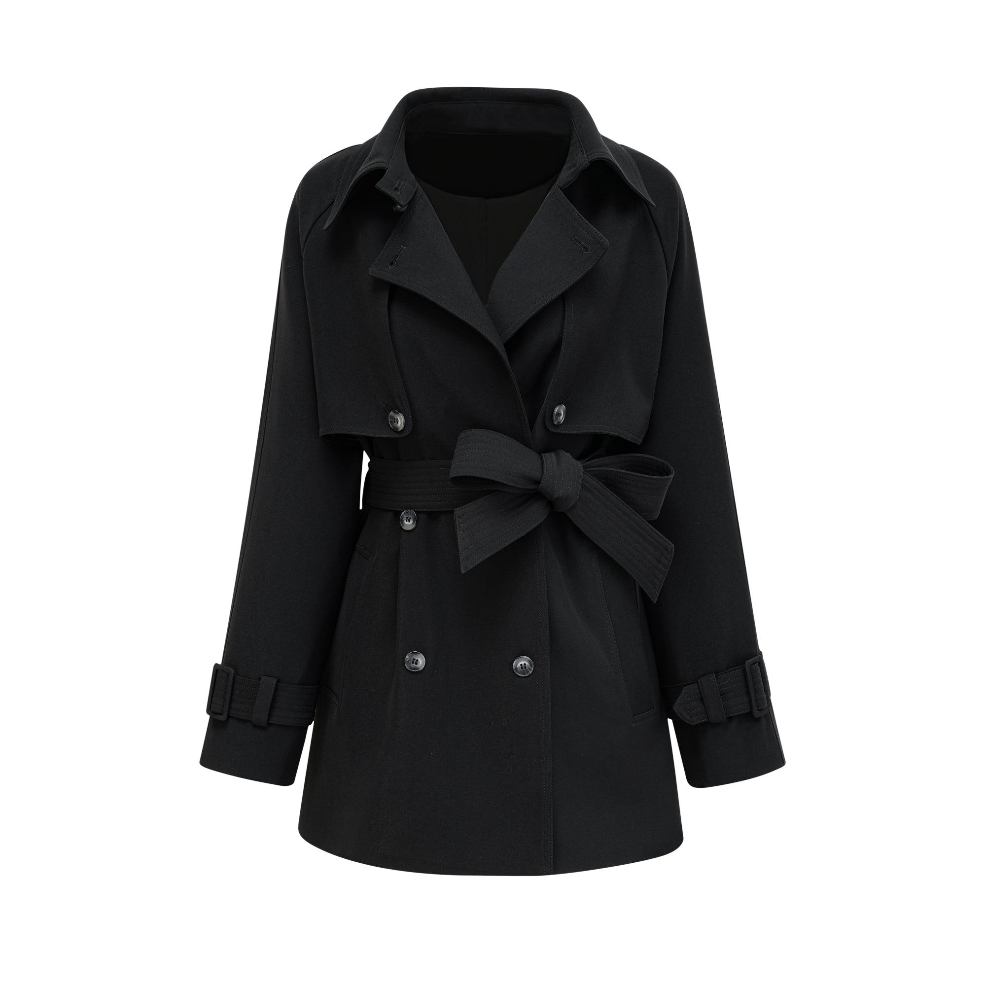 Enora black double-breasted jacket - Miss Rosier - Women's Online Boutique