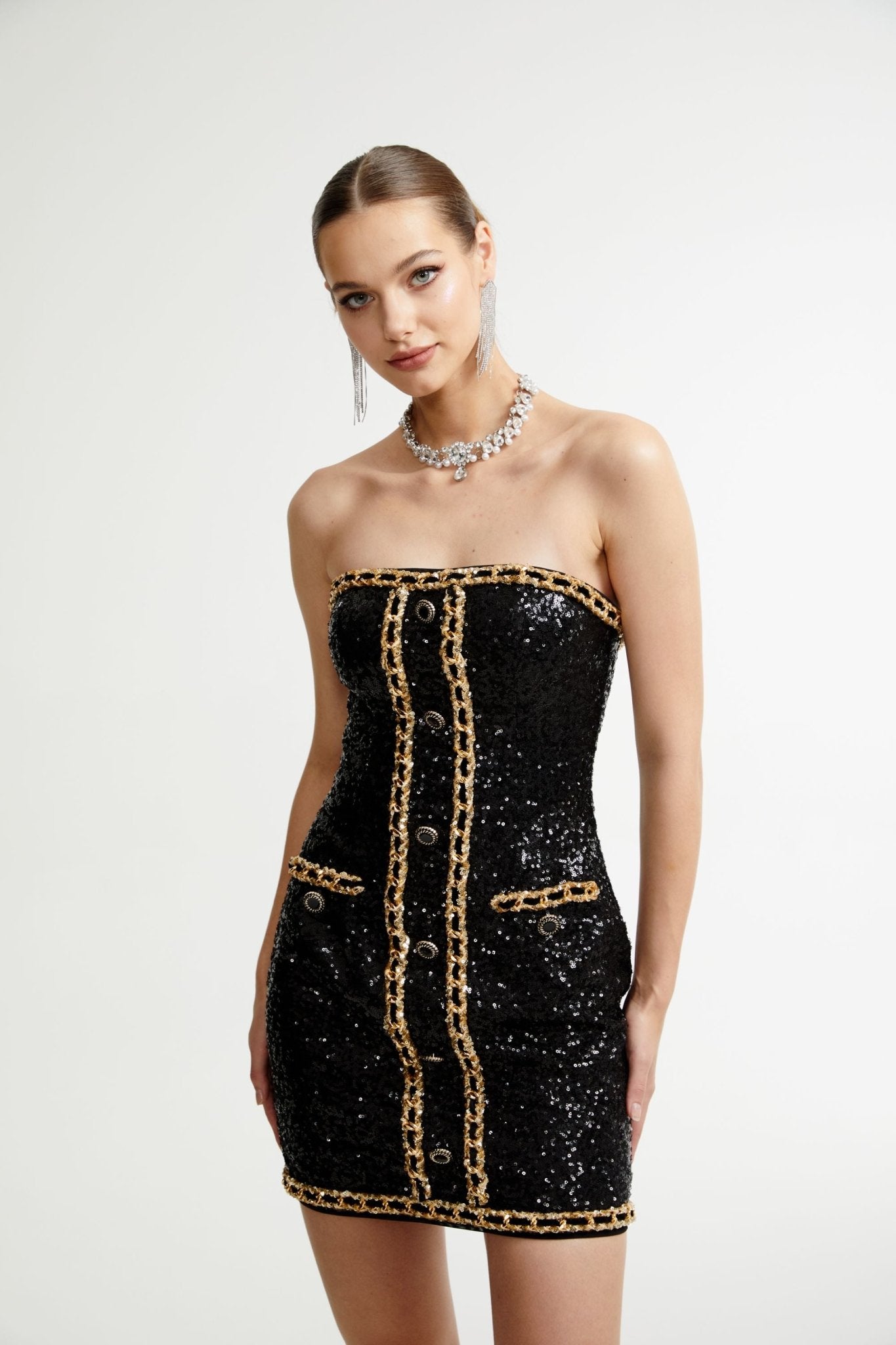 Eulalia embellished dress - Miss Rosier - Women's Online Boutique