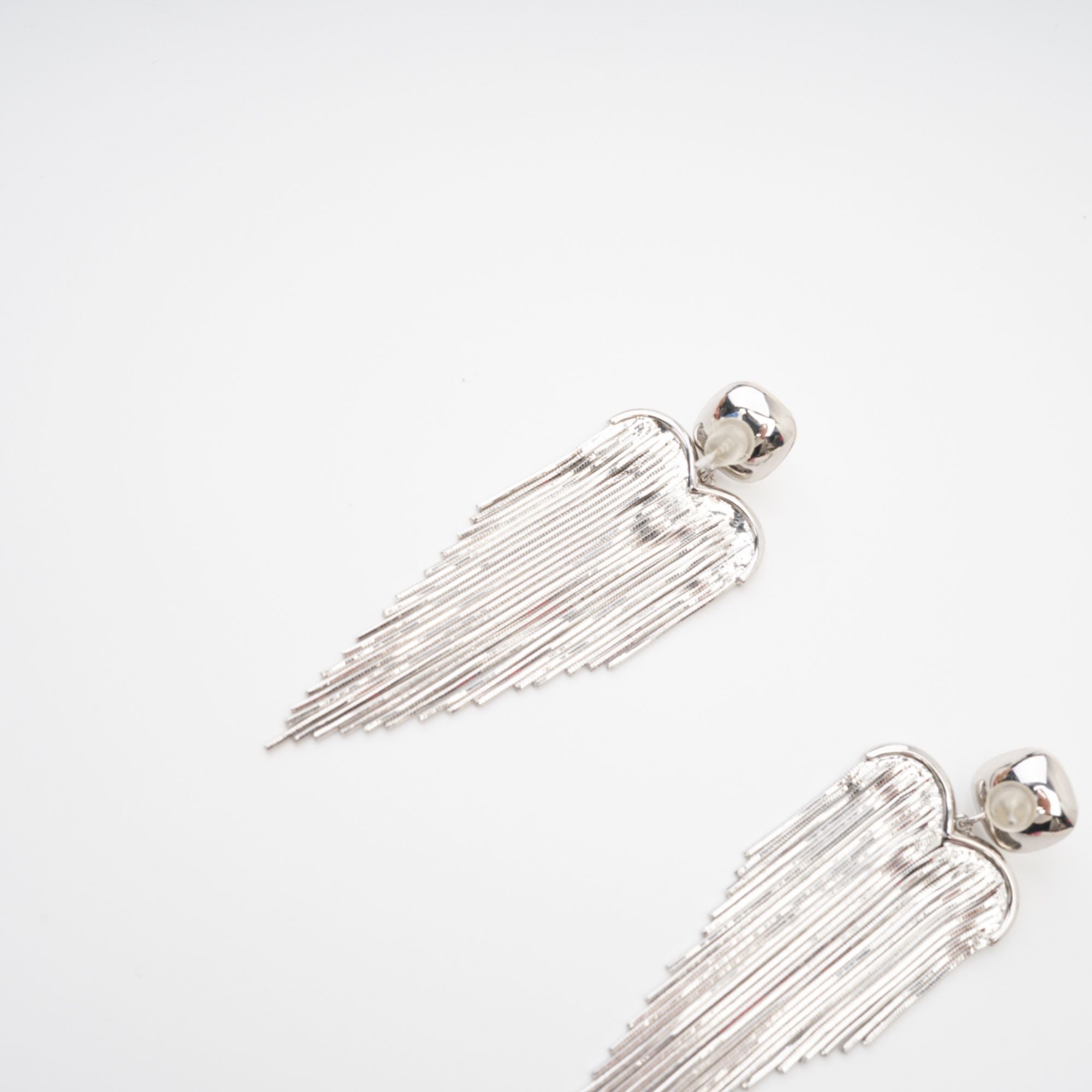 Eulalie silver tassel earrings - Miss Rosier - Women's Online Boutique