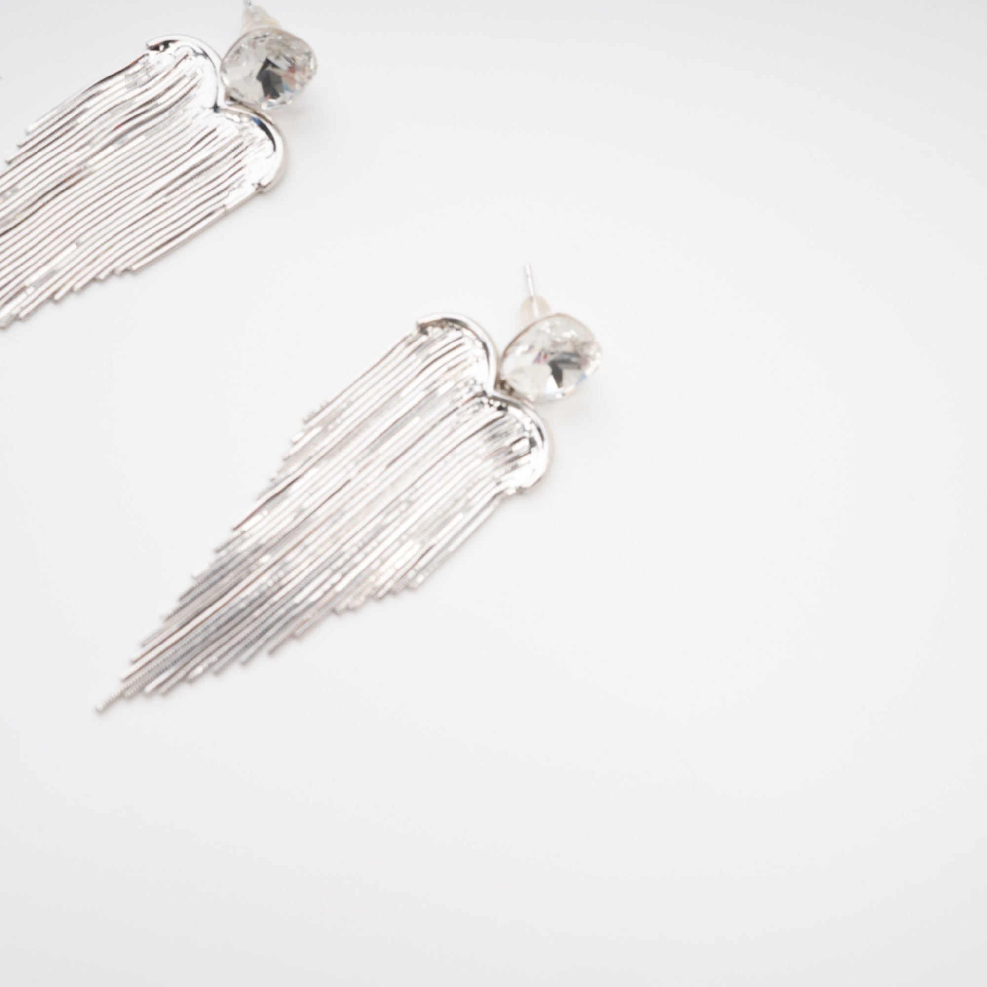 Eulalie silver tassel earrings - Miss Rosier - Women's Online Boutique