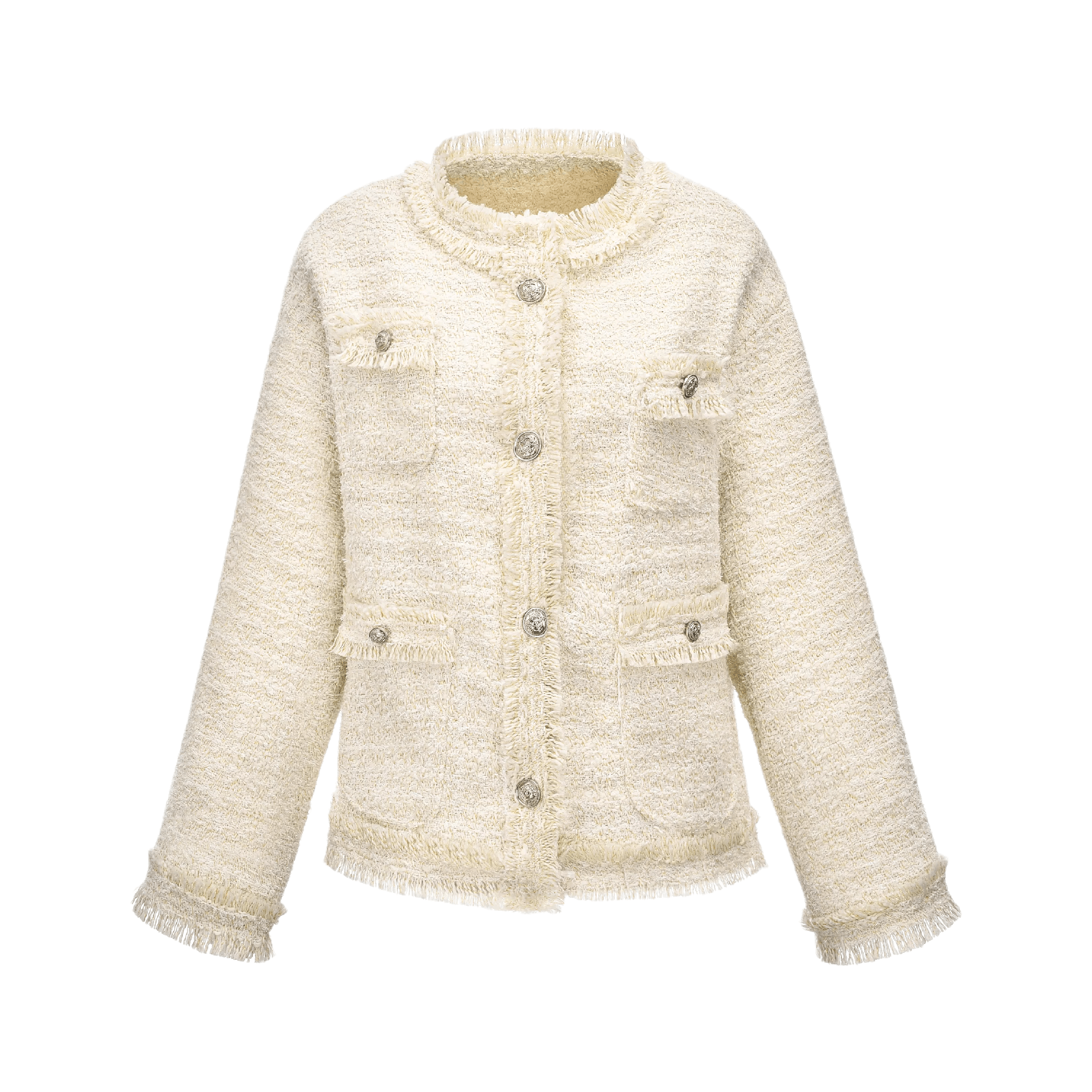 Fringed sequinned jacket - itsy, it‘s different