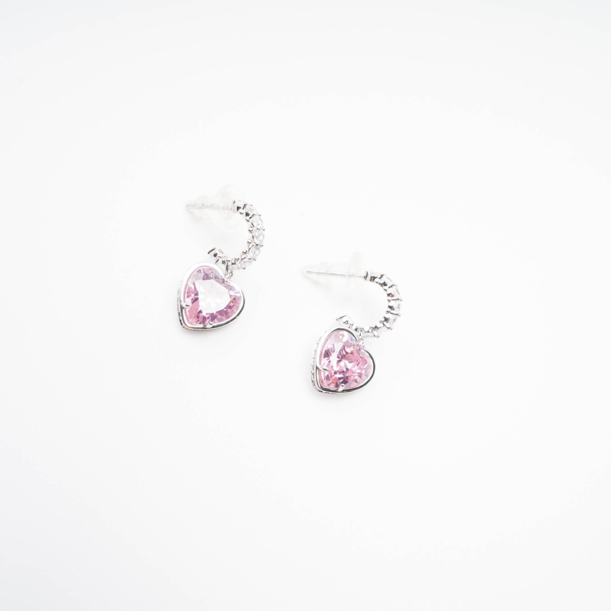 Heart pendant earring - Miss Rosier - Women's Online Boutique