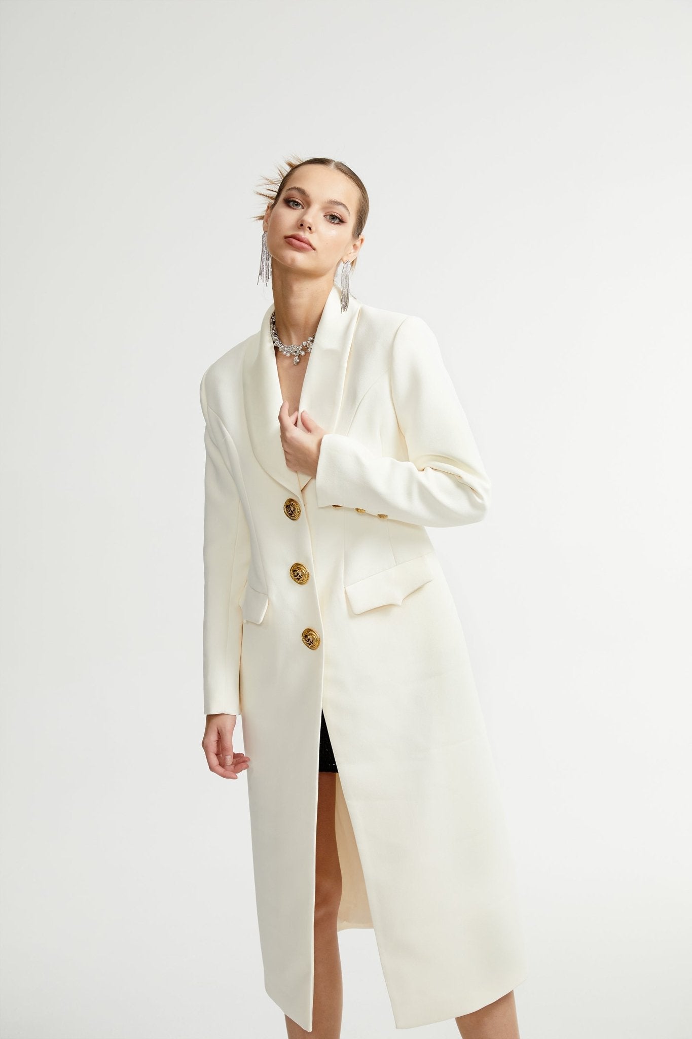 Illyria long coat - Miss Rosier - Women's Online Boutique