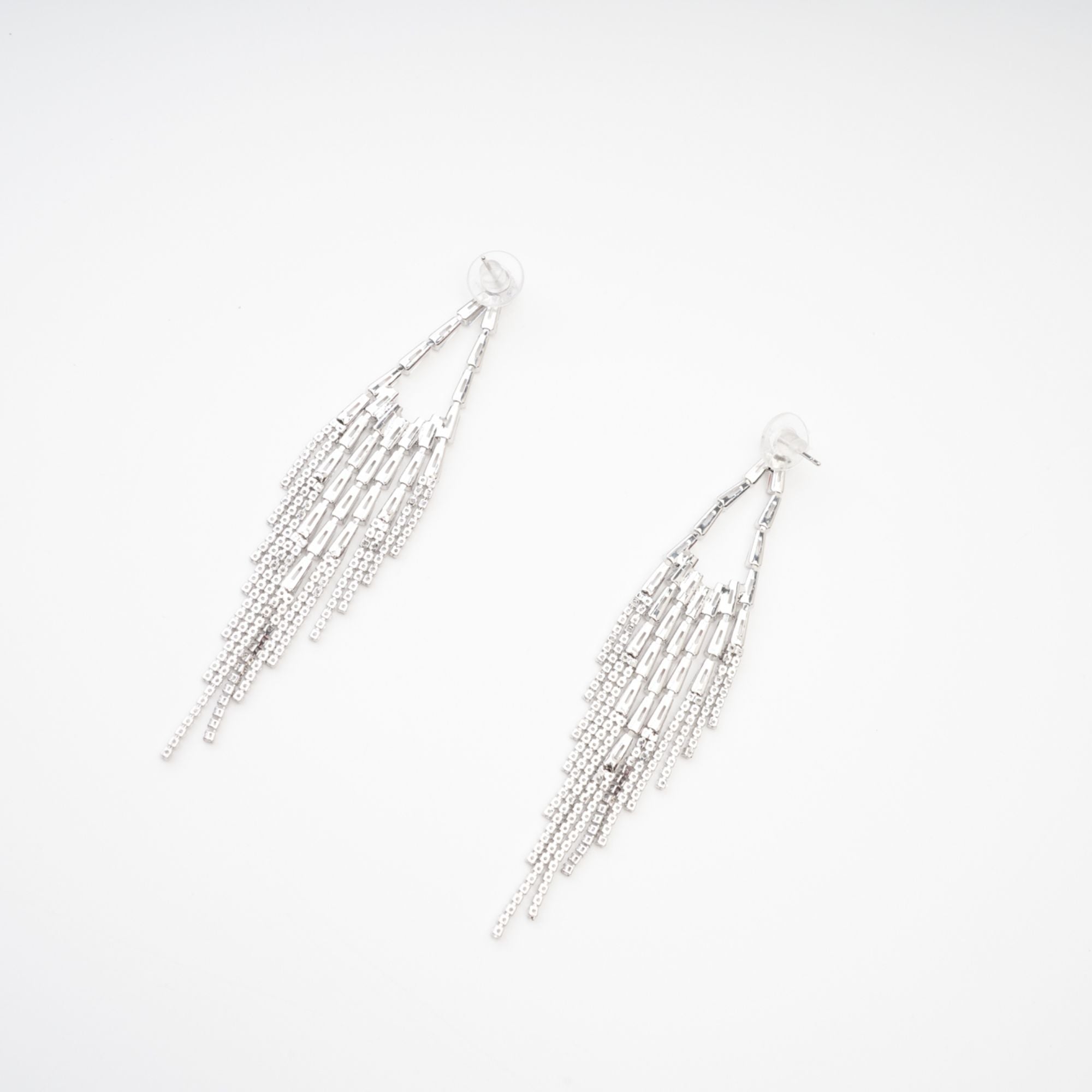 Isabelle crystal-embellished drop earrings - Miss Rosier - Women's Online Boutique