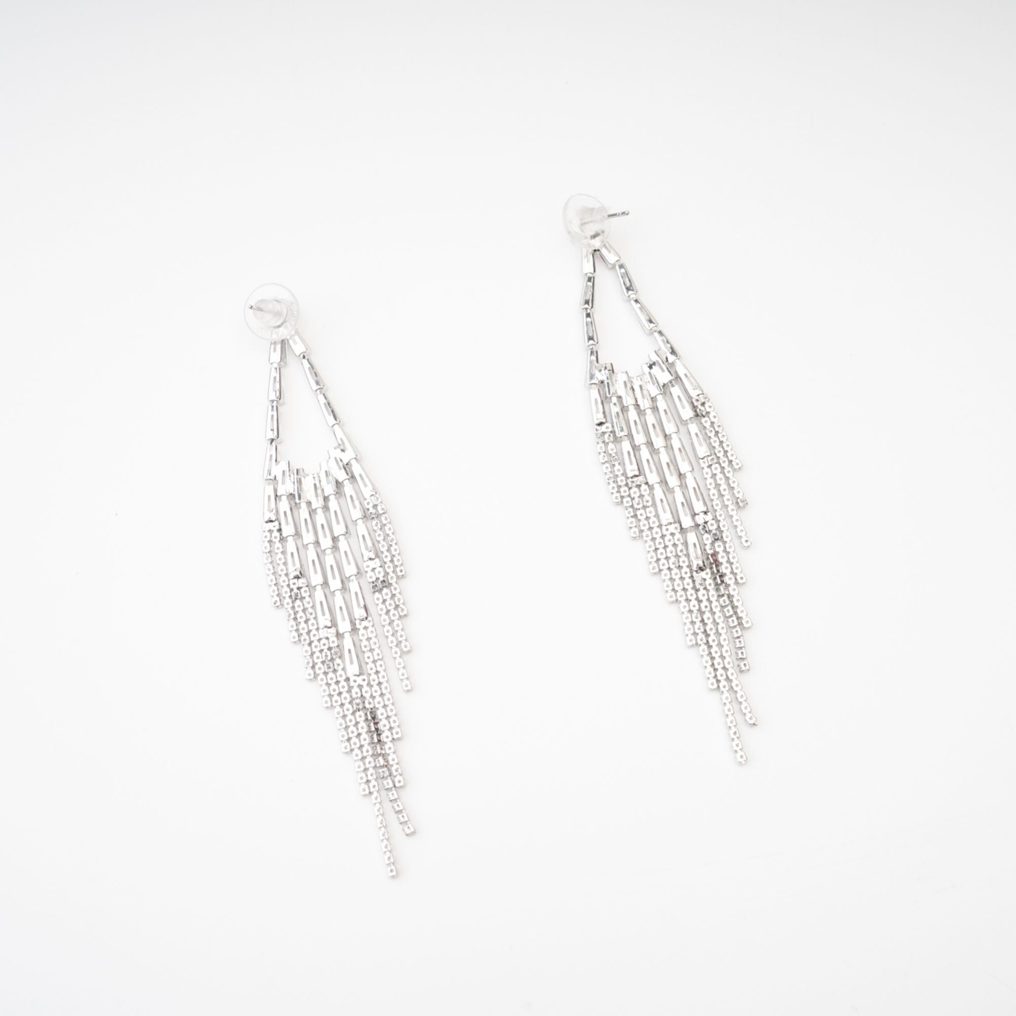 Isabelle crystal-embellished drop earrings - Miss Rosier - Women's Online Boutique