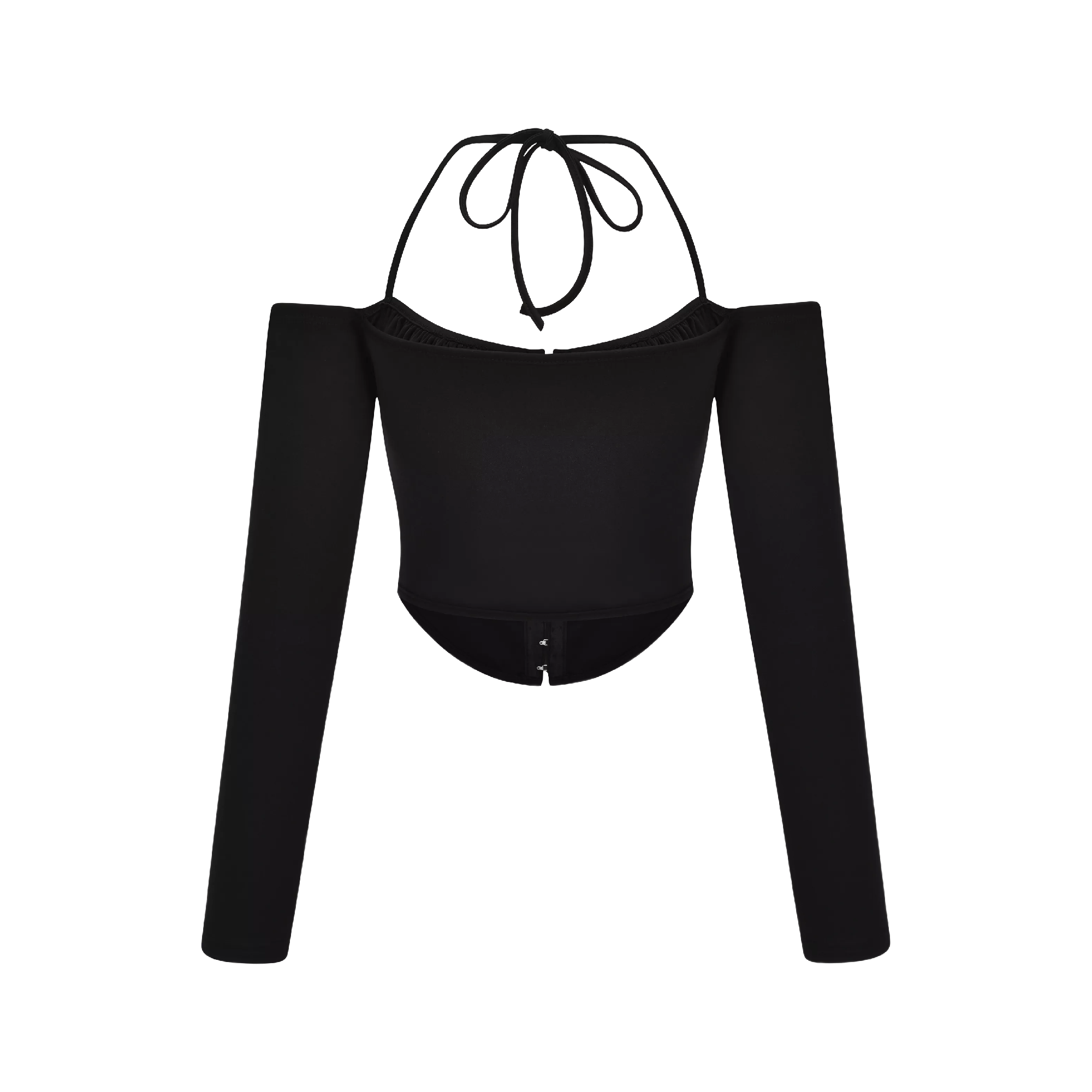 itsy buckle-detail crop top - itsy, it‘s different