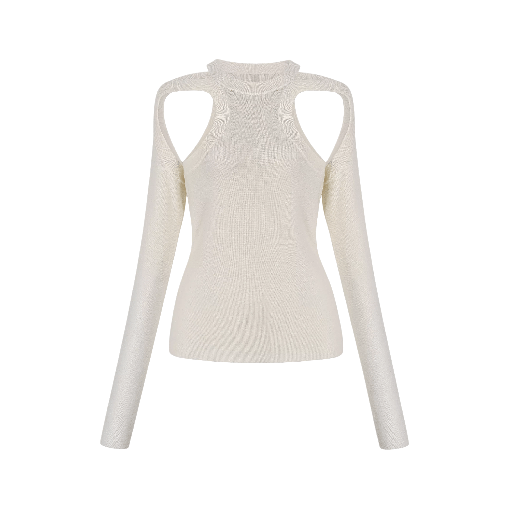 itsy knitted cut-out top (PRE-ORDER AT 20th March) - itsy, it‘z different