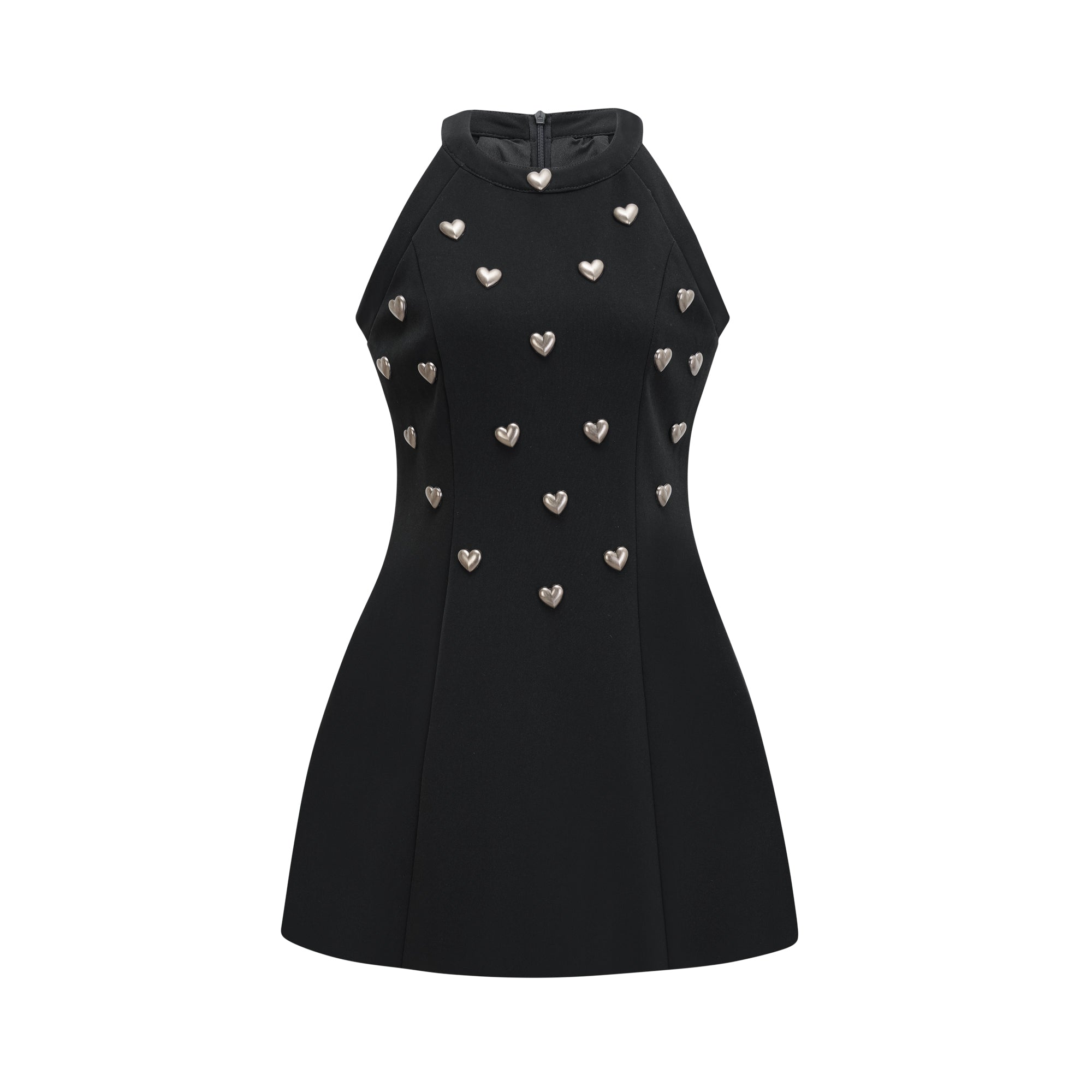 Jeanne heart-embellished mini dress - Miss Rosier - Women's Online Boutique