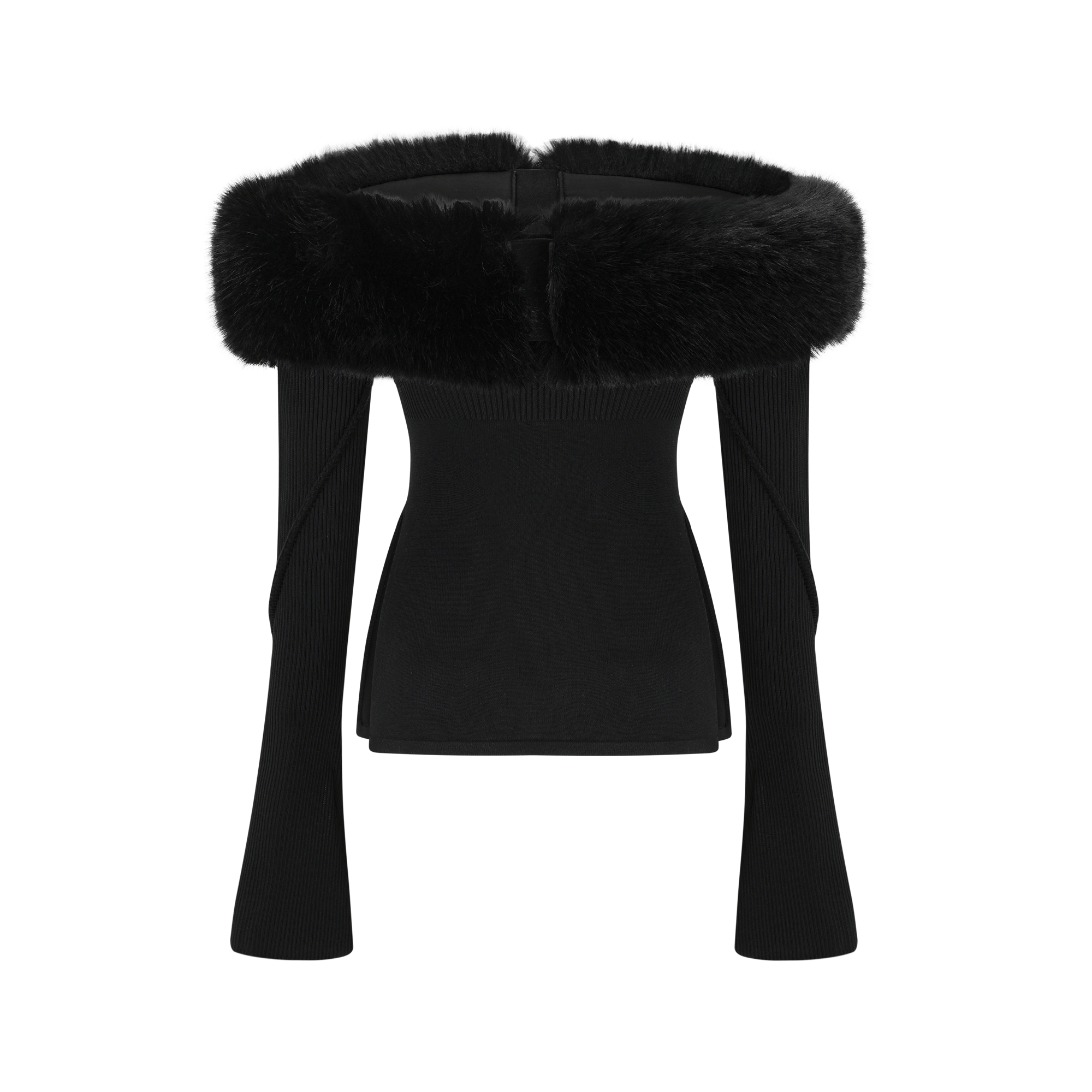 Joley feather-embellished knitwear - Miss Rosier - Women's Online Boutique