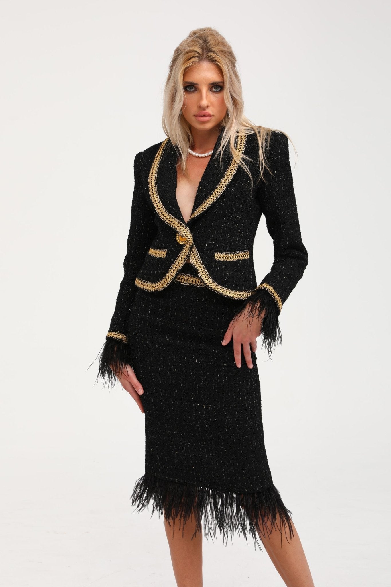 Maedhbh jacket & skirt matching set - Miss Rosier - Women's Online Boutique