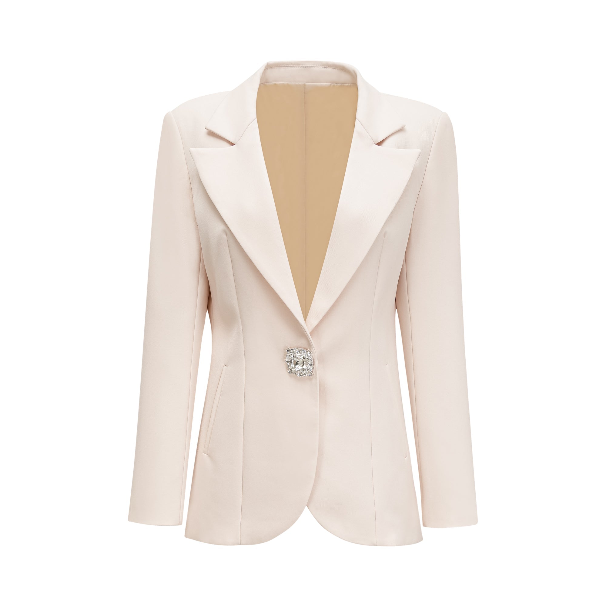 Margaux curved-hem jacket & trousers matching set - Miss Rosier - Women's Online Boutique