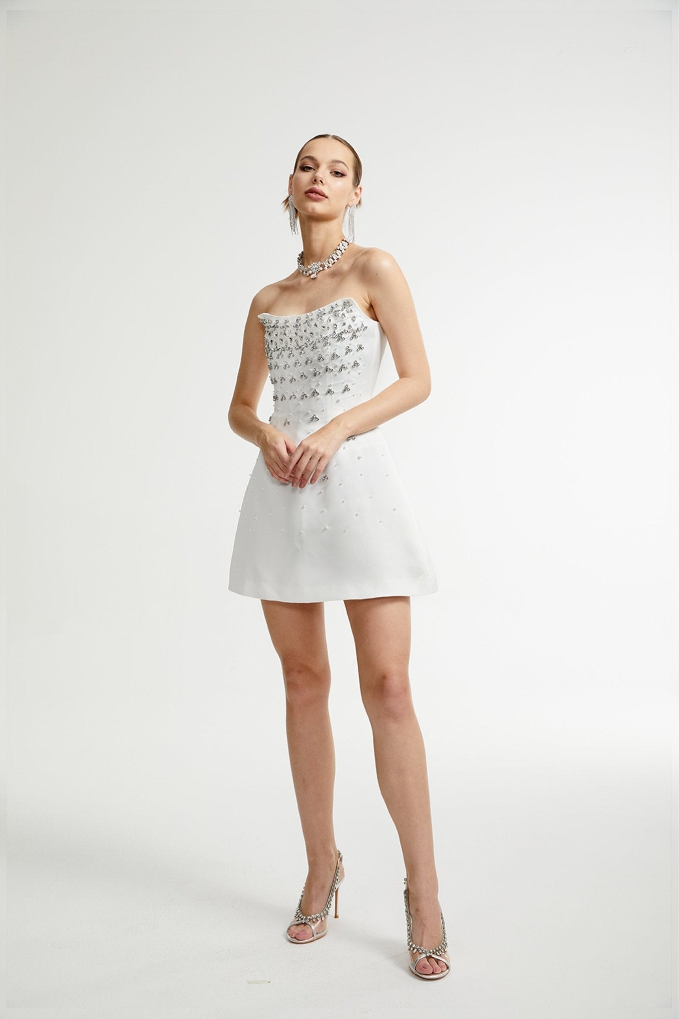 Melisande dress (Cusom White) - Miss Rosier - Women's Online Boutique