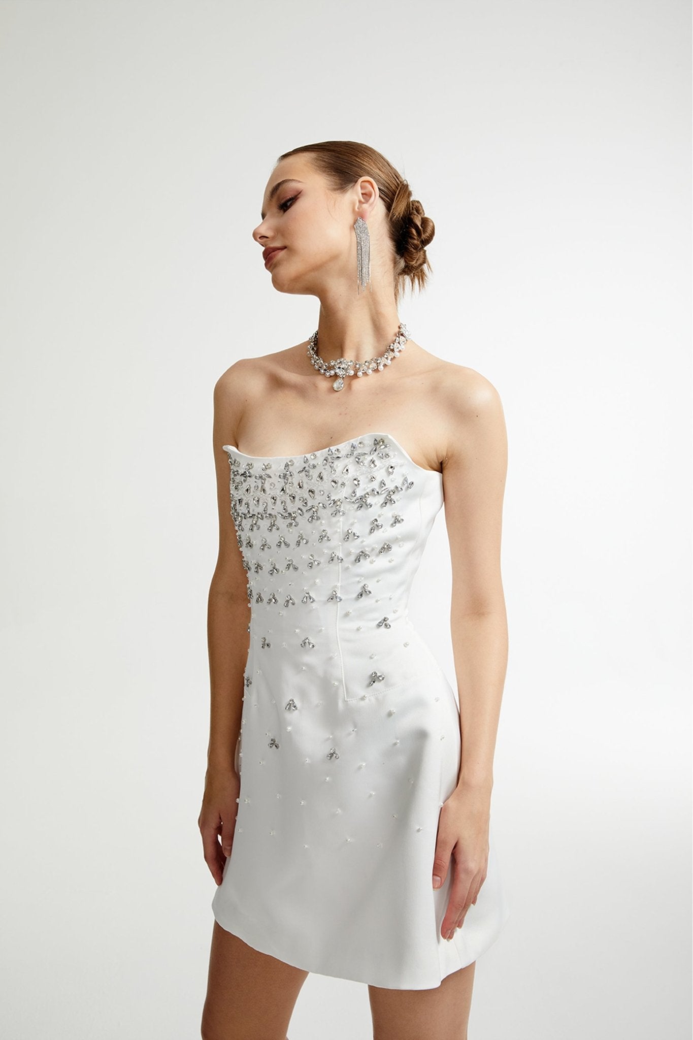 Melisande dress (Cusom White) - Miss Rosier - Women's Online Boutique