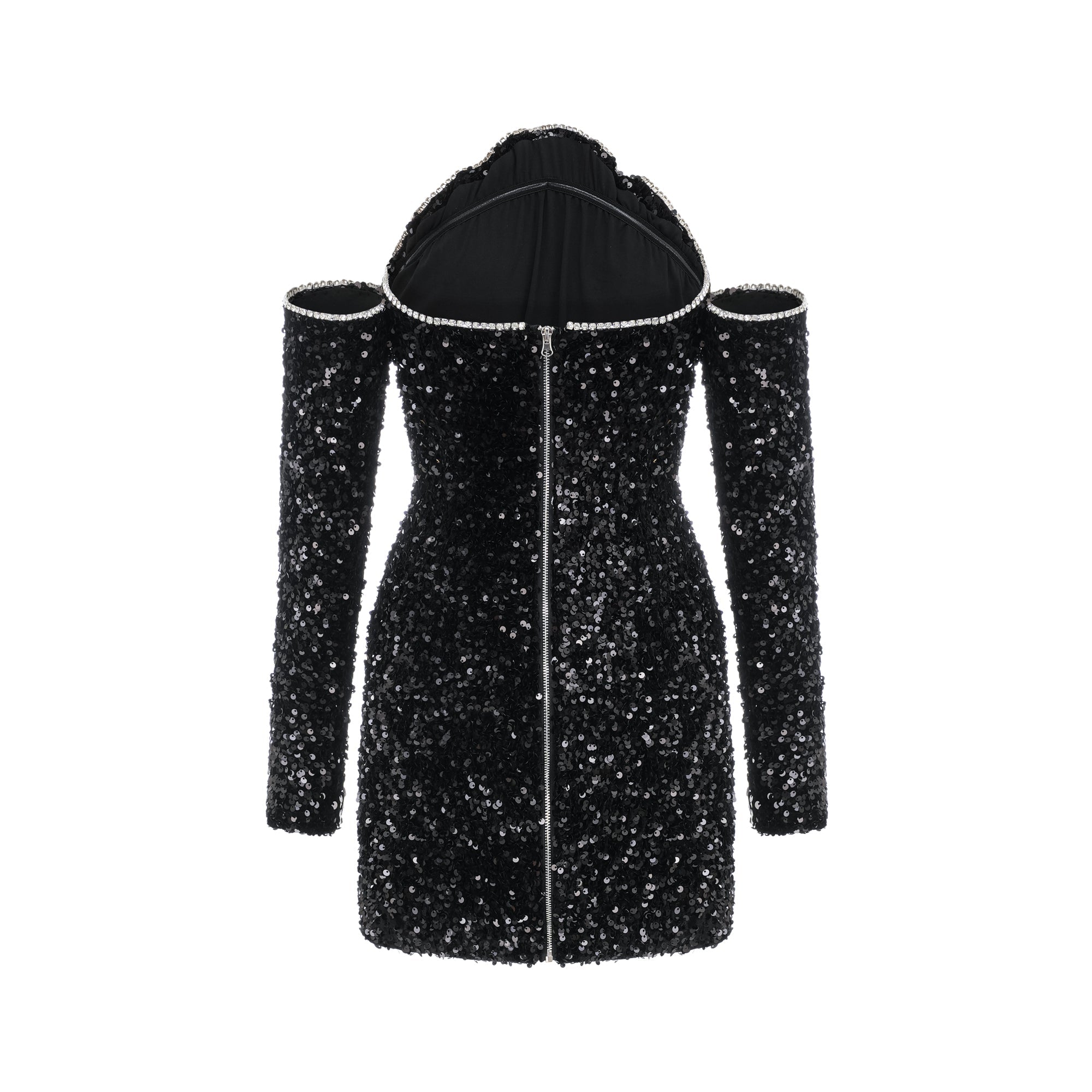 Mercédès black embellished dress - Miss Rosier - Women's Online Boutique