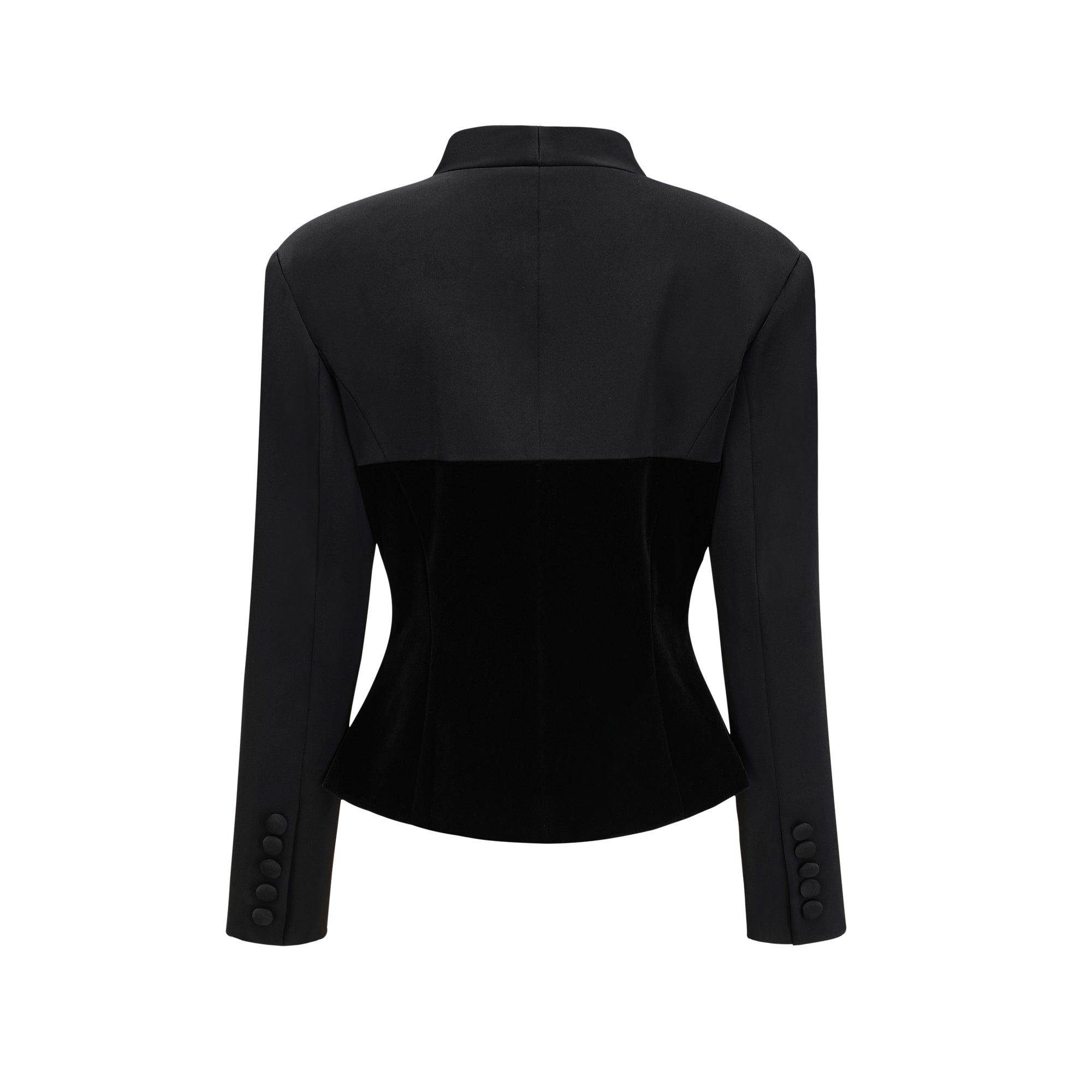 Mireille black panelled jacket - Miss Rosier - Women's Online Boutique