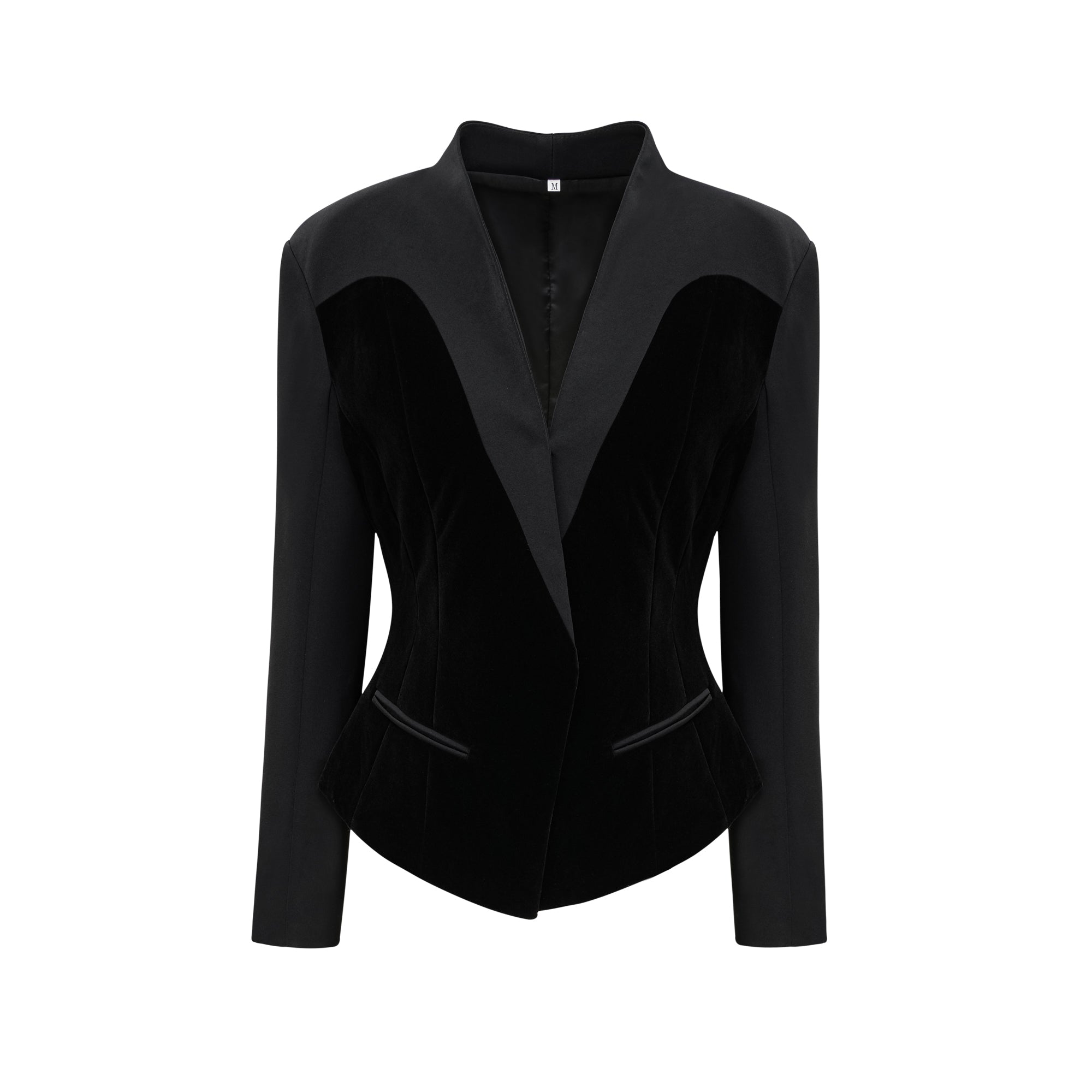 Mireille black panelled jacket - Miss Rosier - Women's Online Boutique