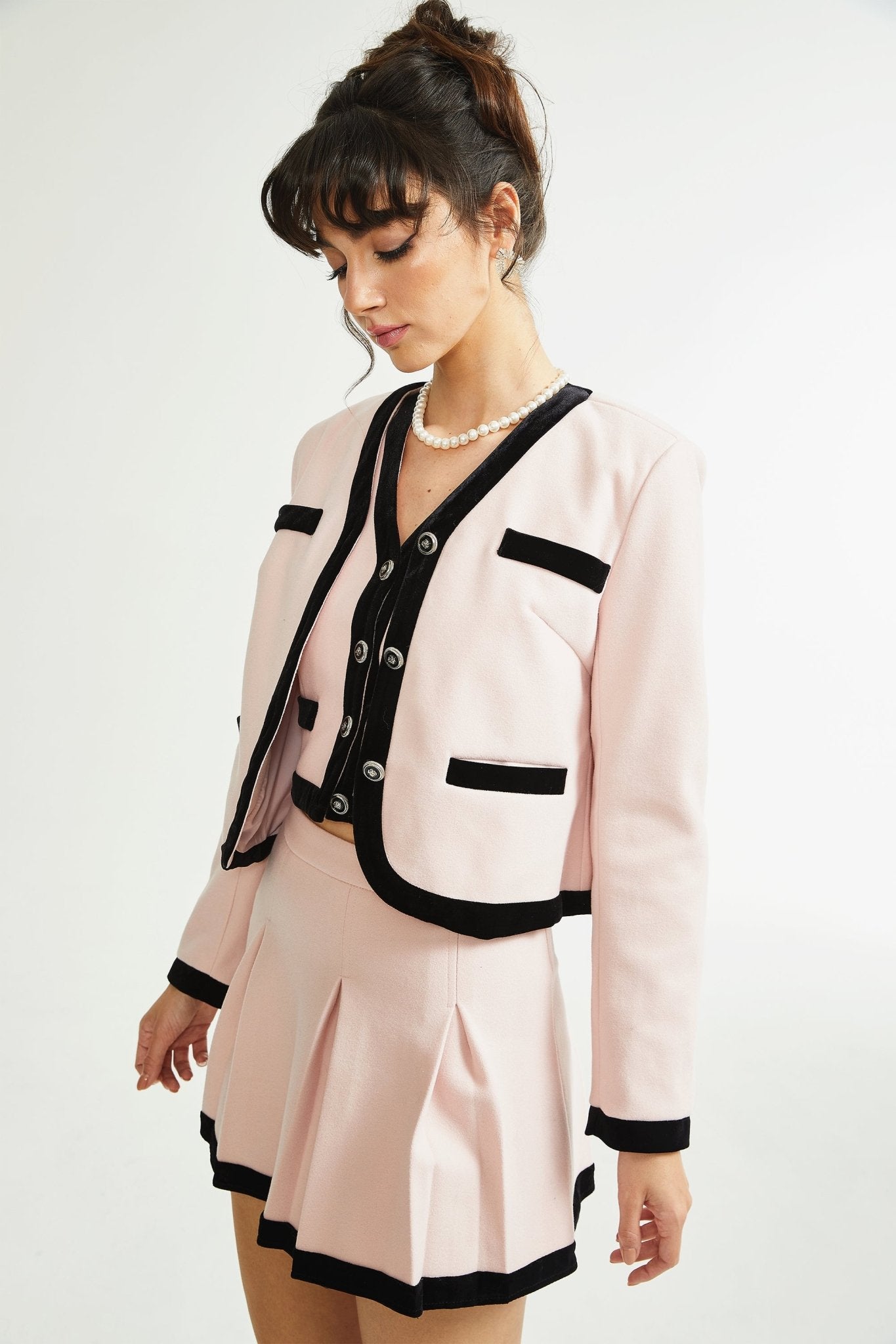 Odile jacket & top & skirt matching set - Miss Rosier - Women's Online Boutique