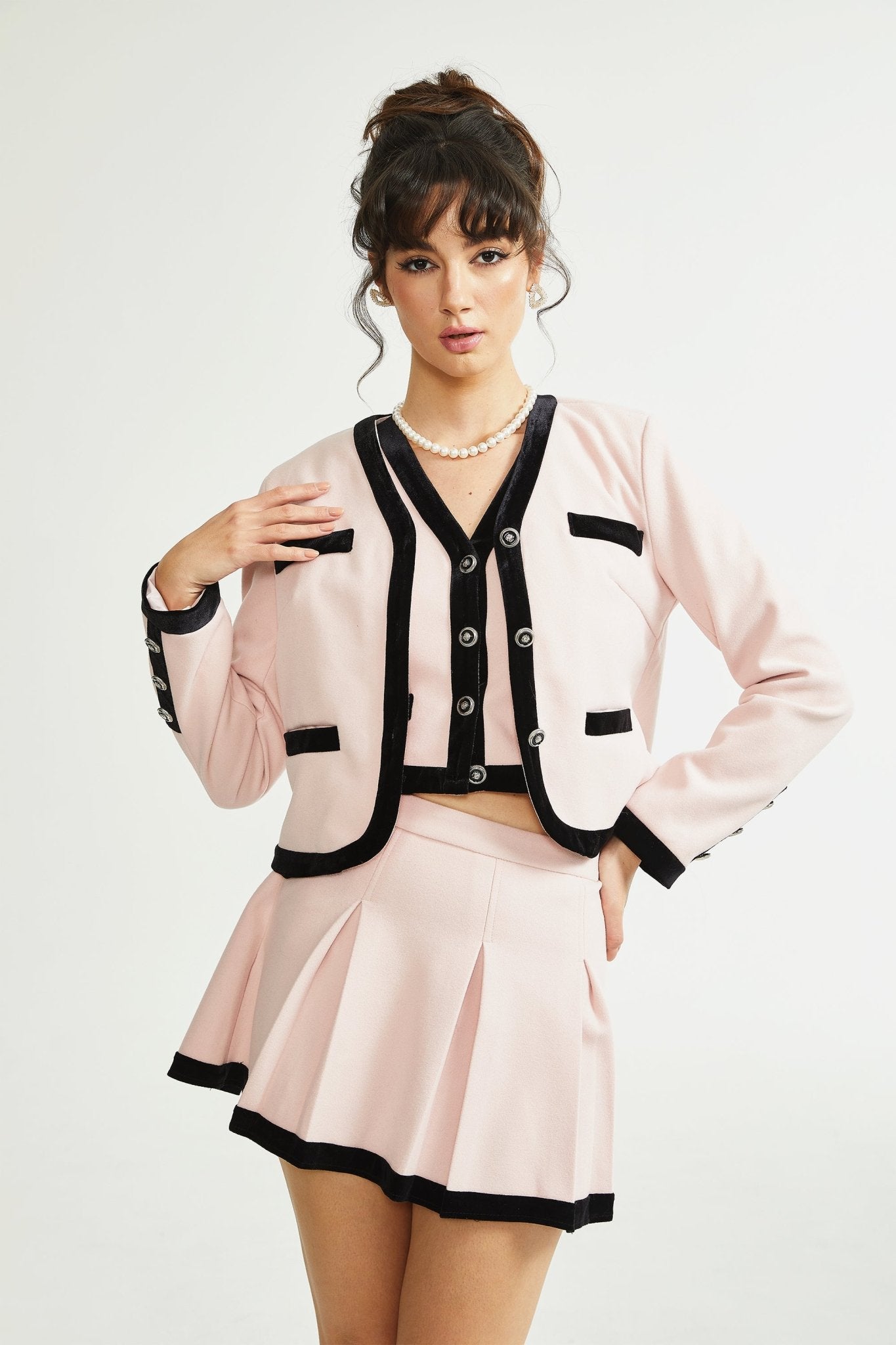 Odile jacket & top & skirt matching set - Miss Rosier - Women's Online Boutique