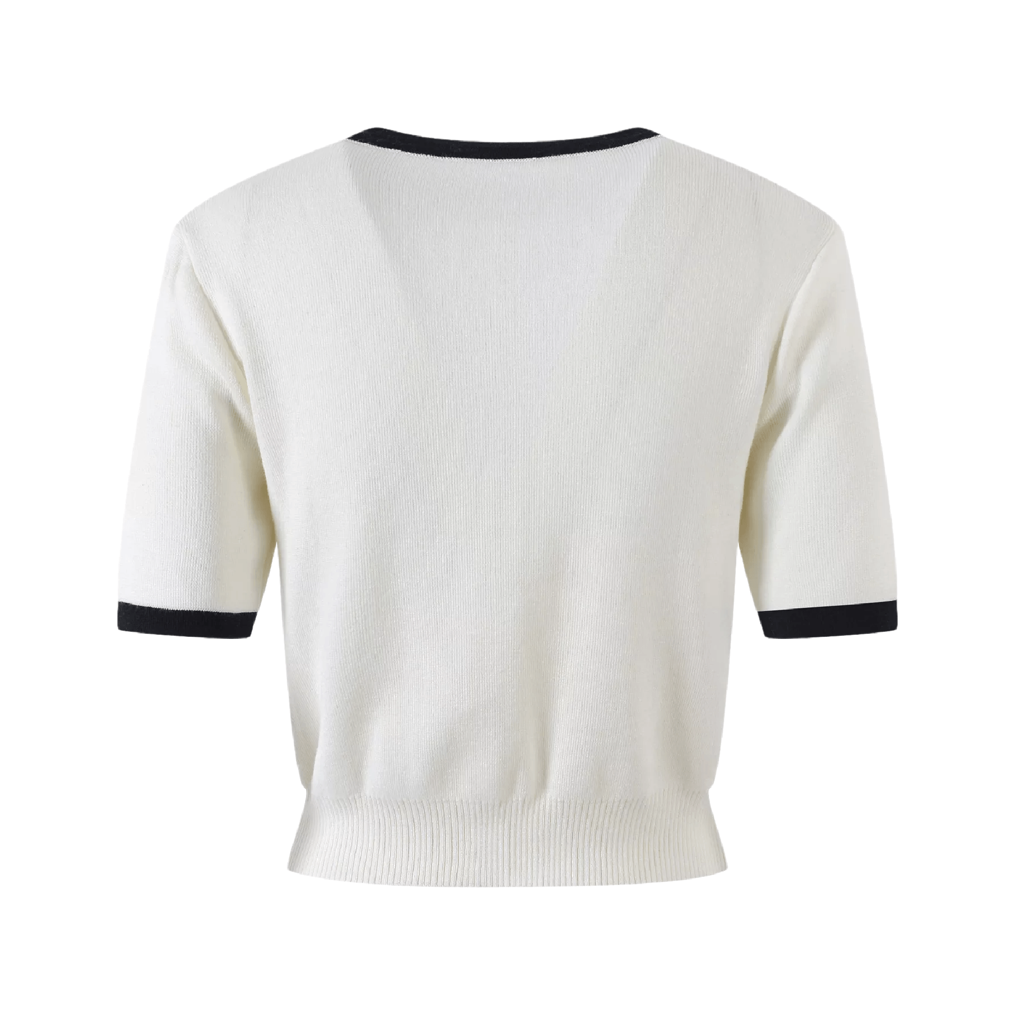 Panelled knitted top - itsy, it‘s different