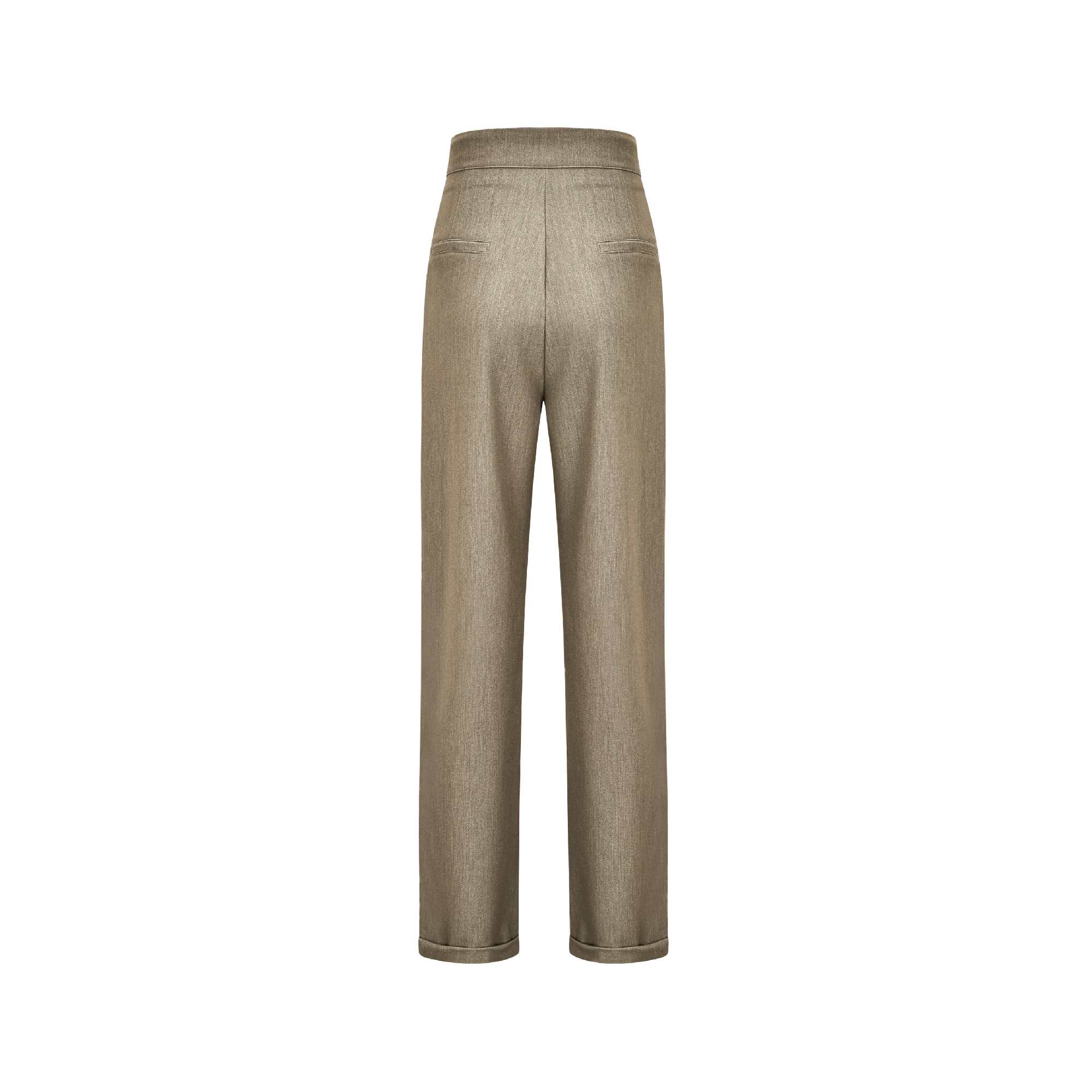 Pleated tapered-leg trousers - itsy, it‘s different