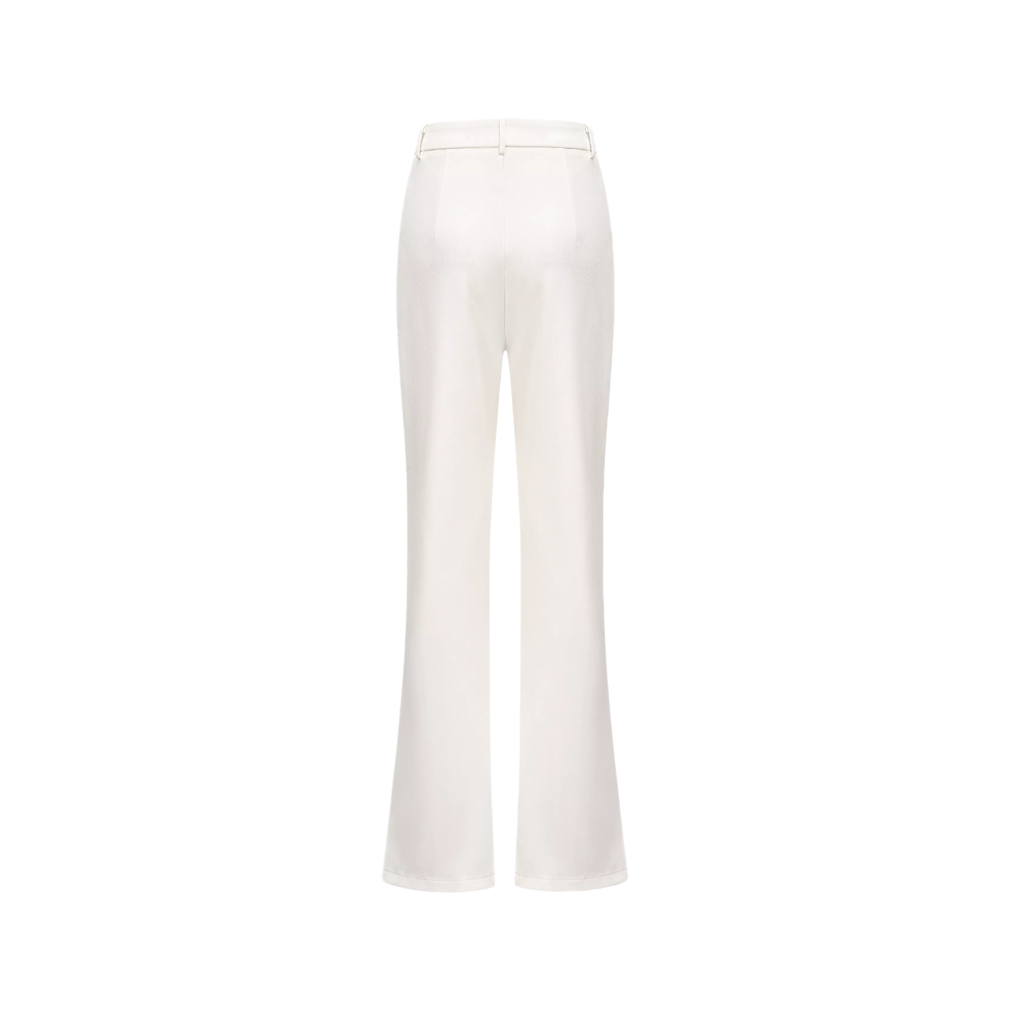 Serio Ludere-asymmetric-waist tailored trousers - itsy, it‘s different