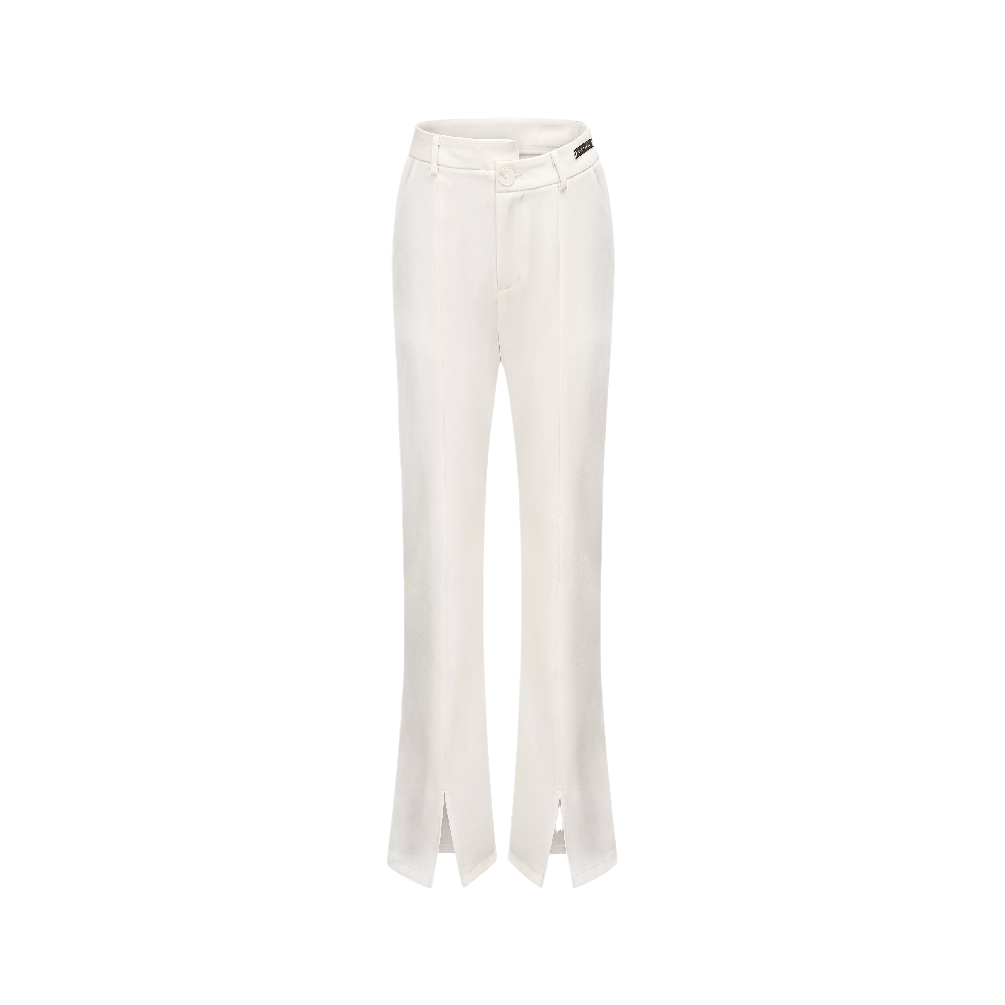 Serio Ludere-asymmetric-waist tailored trousers - itsy, it‘s different