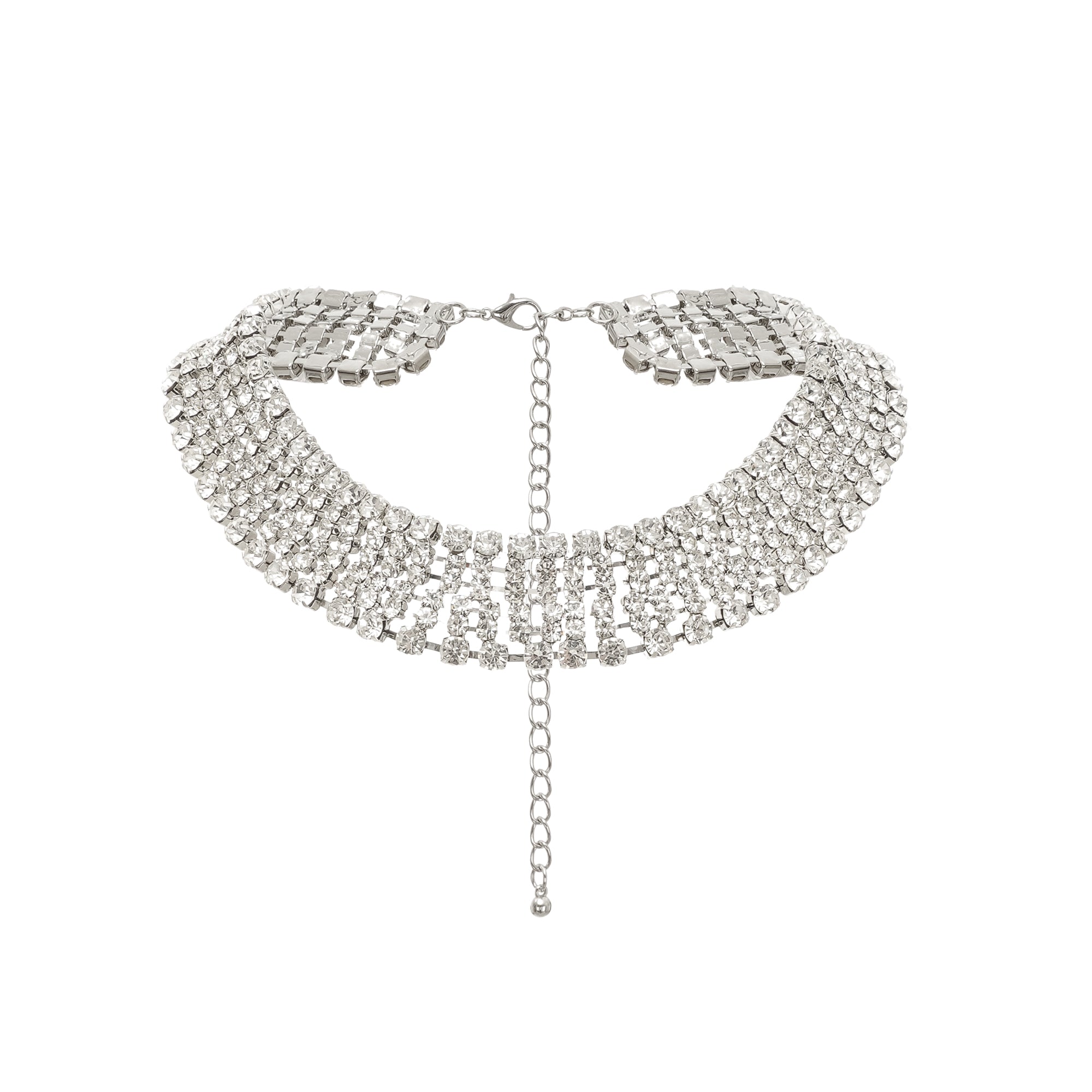 Thaïs crystal-embellished layered necklace - Miss Rosier - Women's Online Boutique