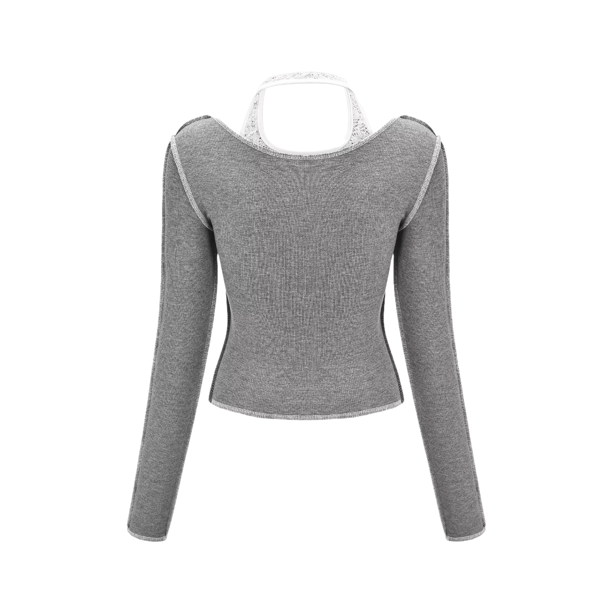 The Green Mile-halterneck cropped sweatshirt - itsy, it‘z different