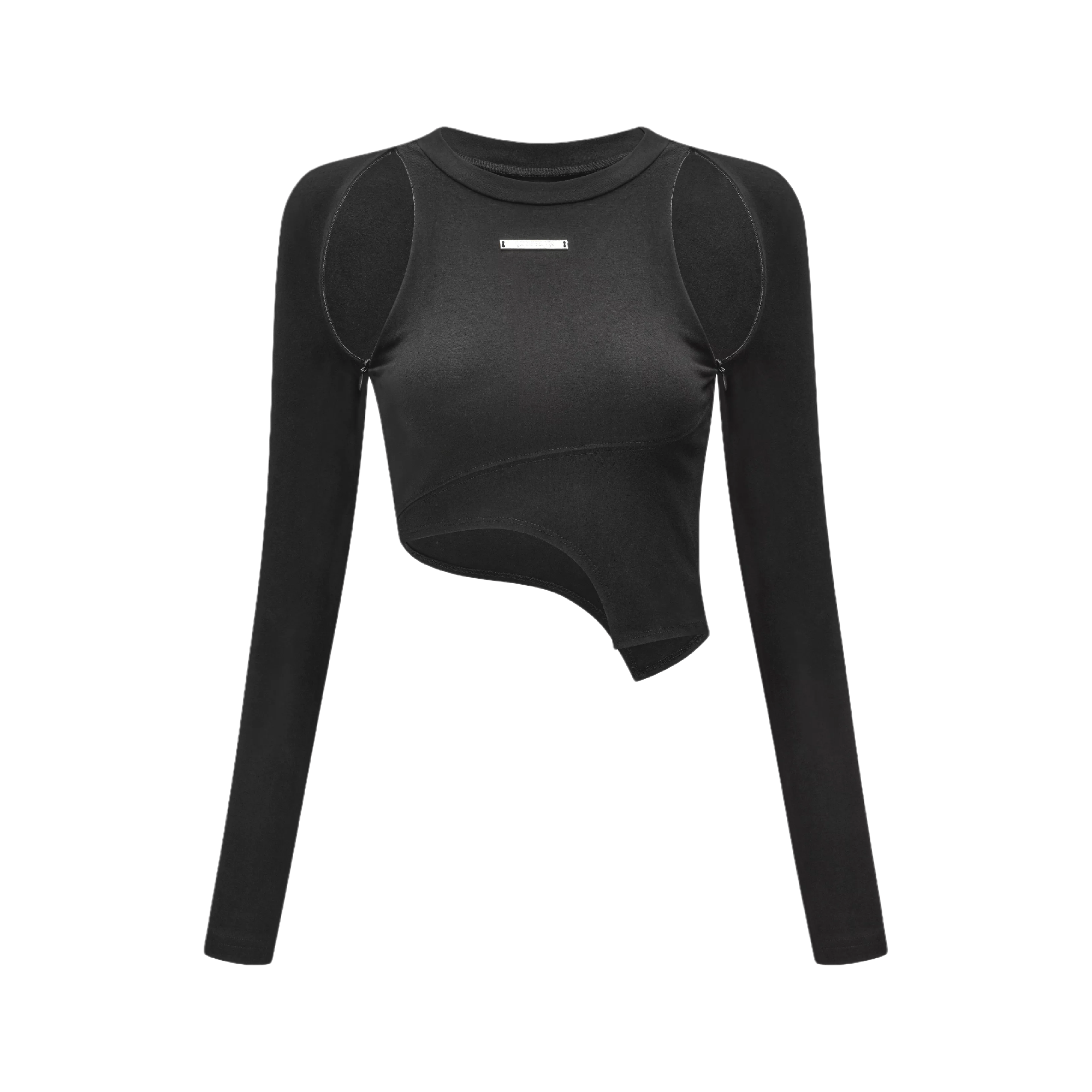 The Incredibles-assymetric cut-out crop top - itsy, it‘z different