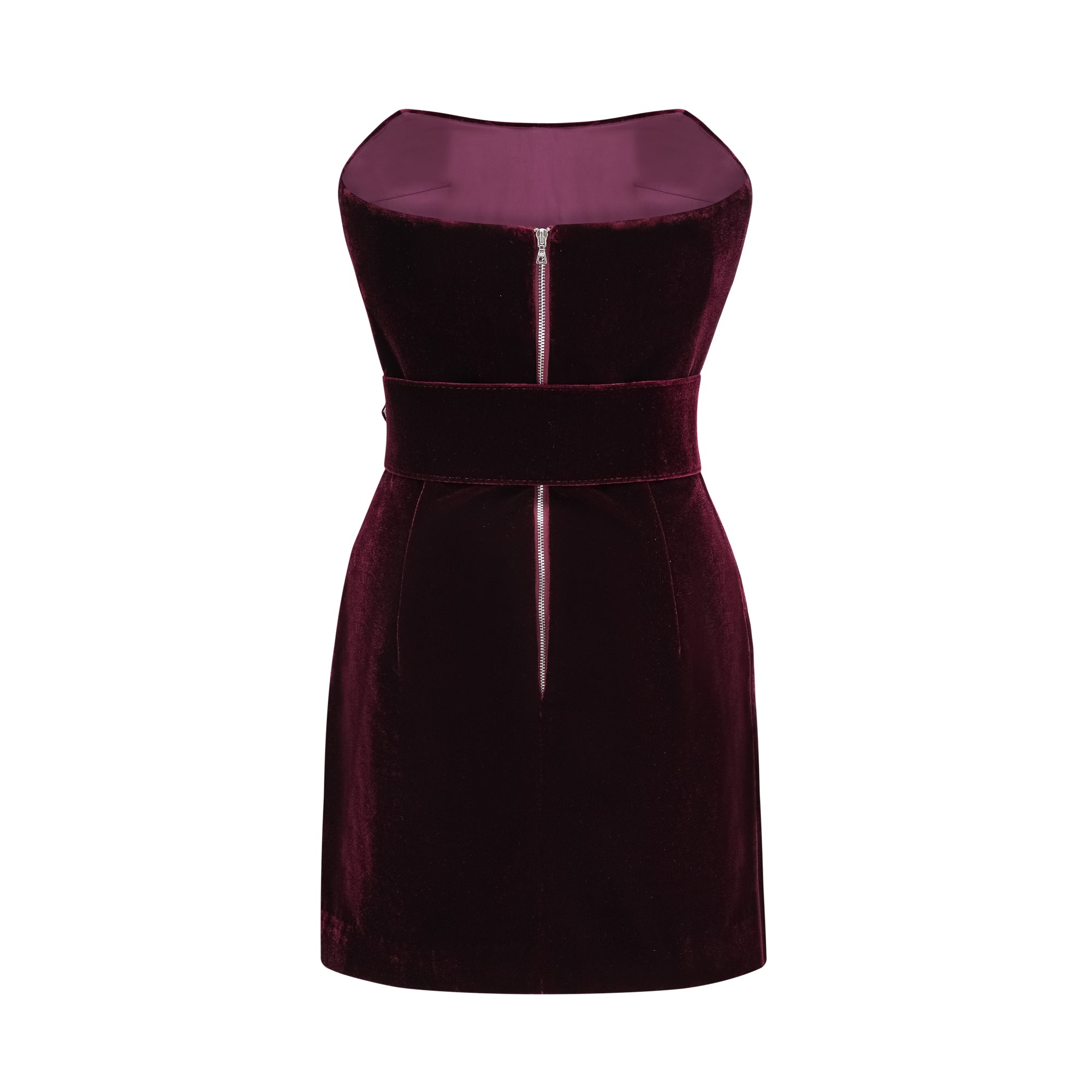 Tovelina velvet belted dress - Miss Rosier - Women's Online Boutique