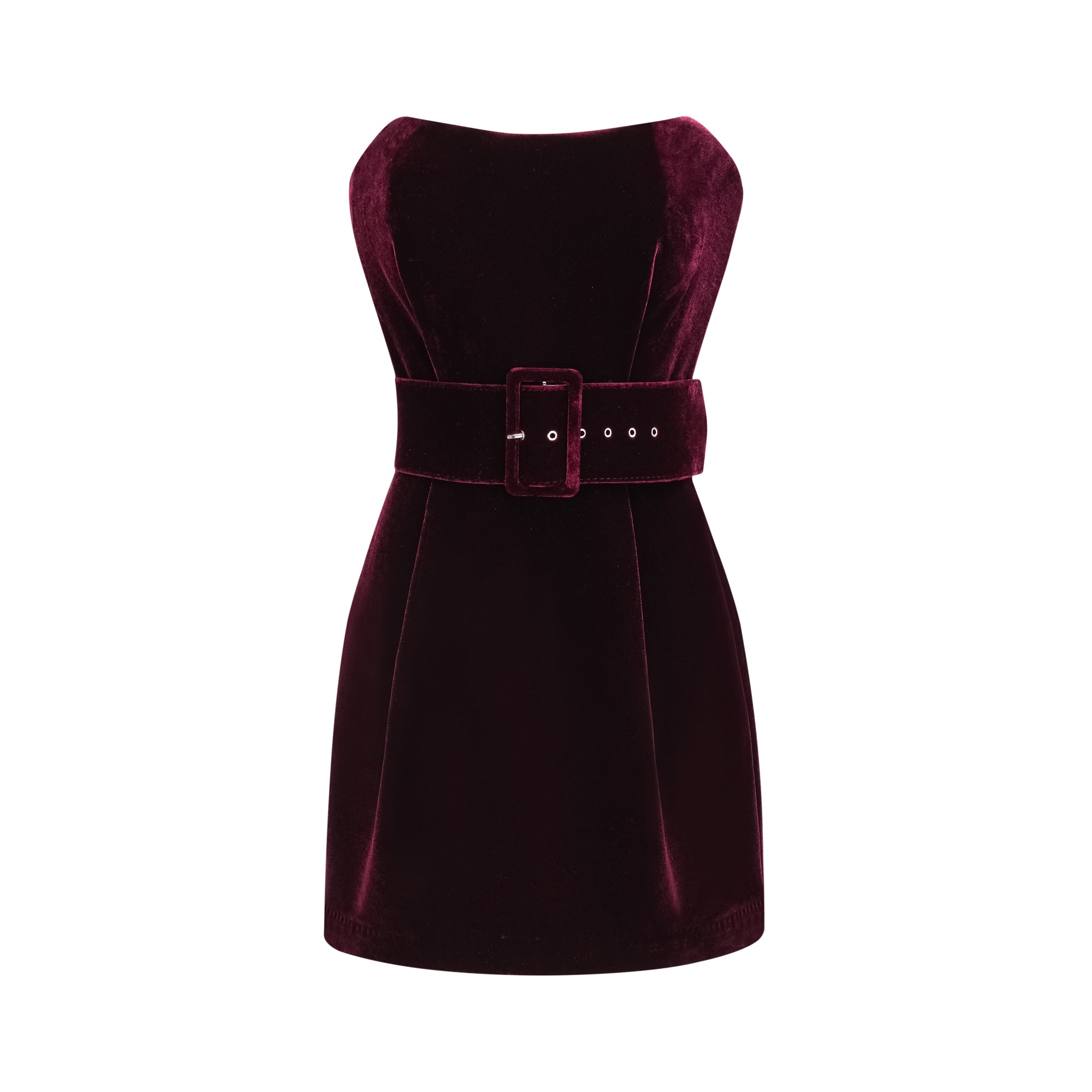 Tovelina velvet belted dress - Miss Rosier - Women's Online Boutique