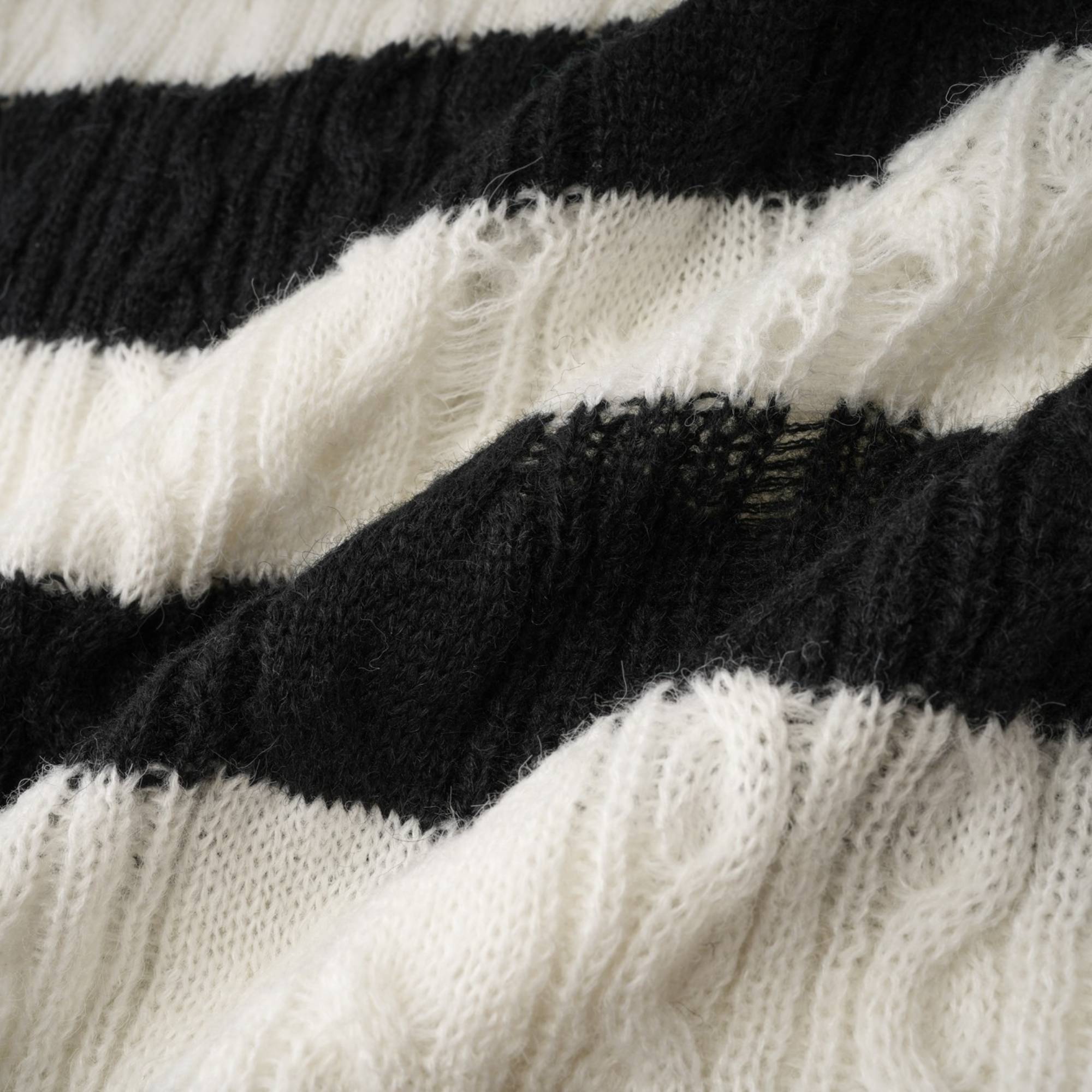 Uptown Funk-oversized striped knitwear - itsy, it‘s different