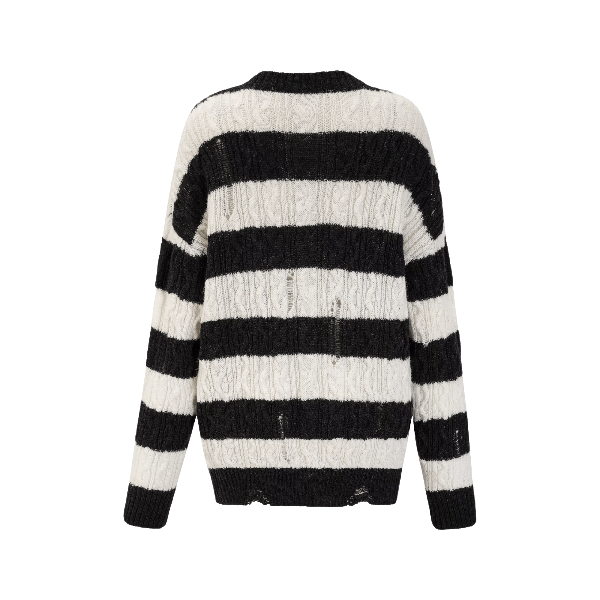 Uptown Funk-oversized striped knitwear - itsy, it‘s different