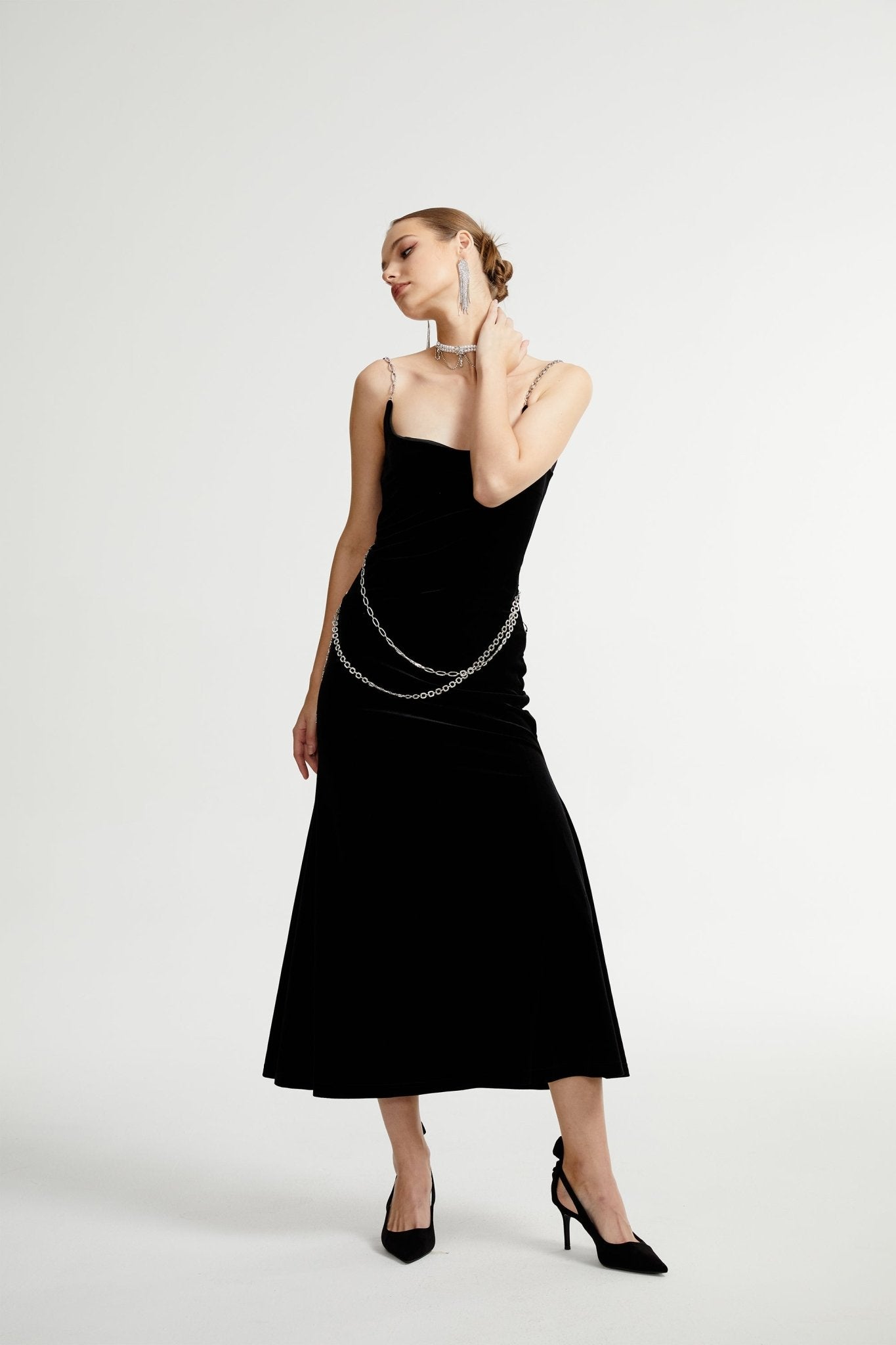 Vespera black maxi dress - Miss Rosier - Women's Online Boutique