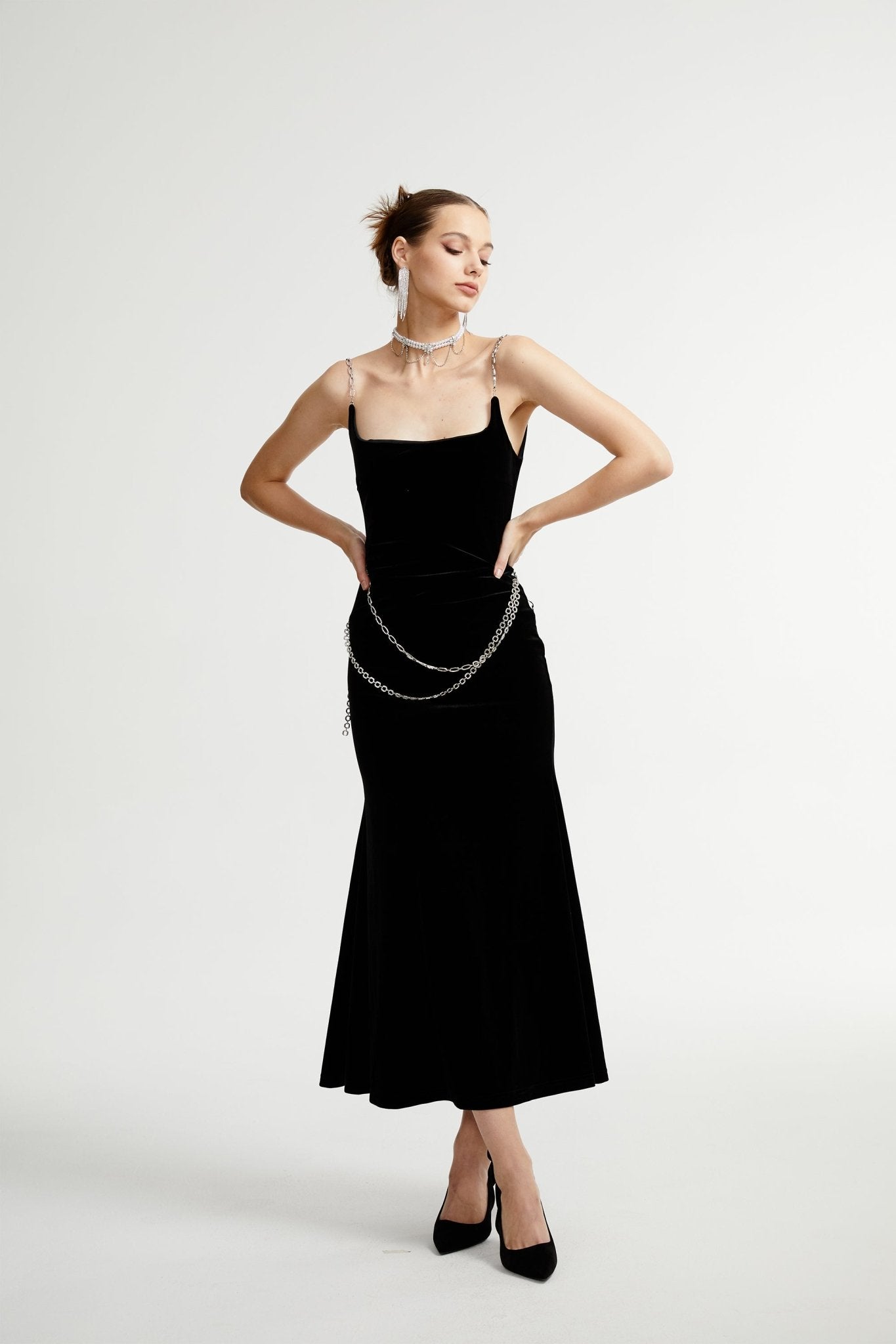 Vespera black maxi dress - Miss Rosier - Women's Online Boutique