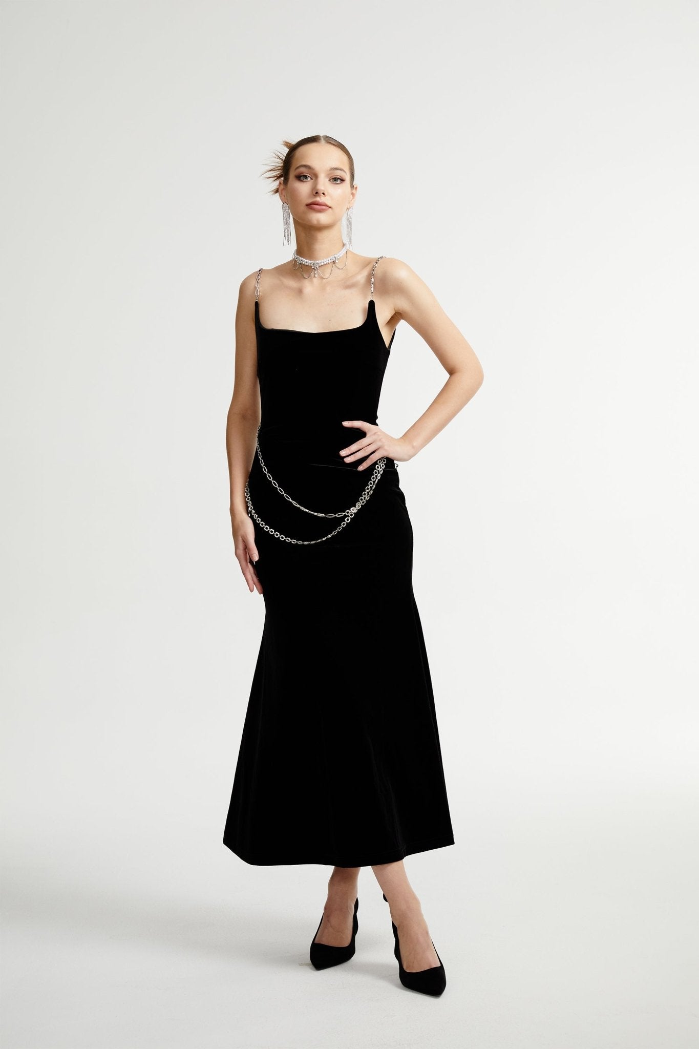 Vespera black maxi dress - Miss Rosier - Women's Online Boutique