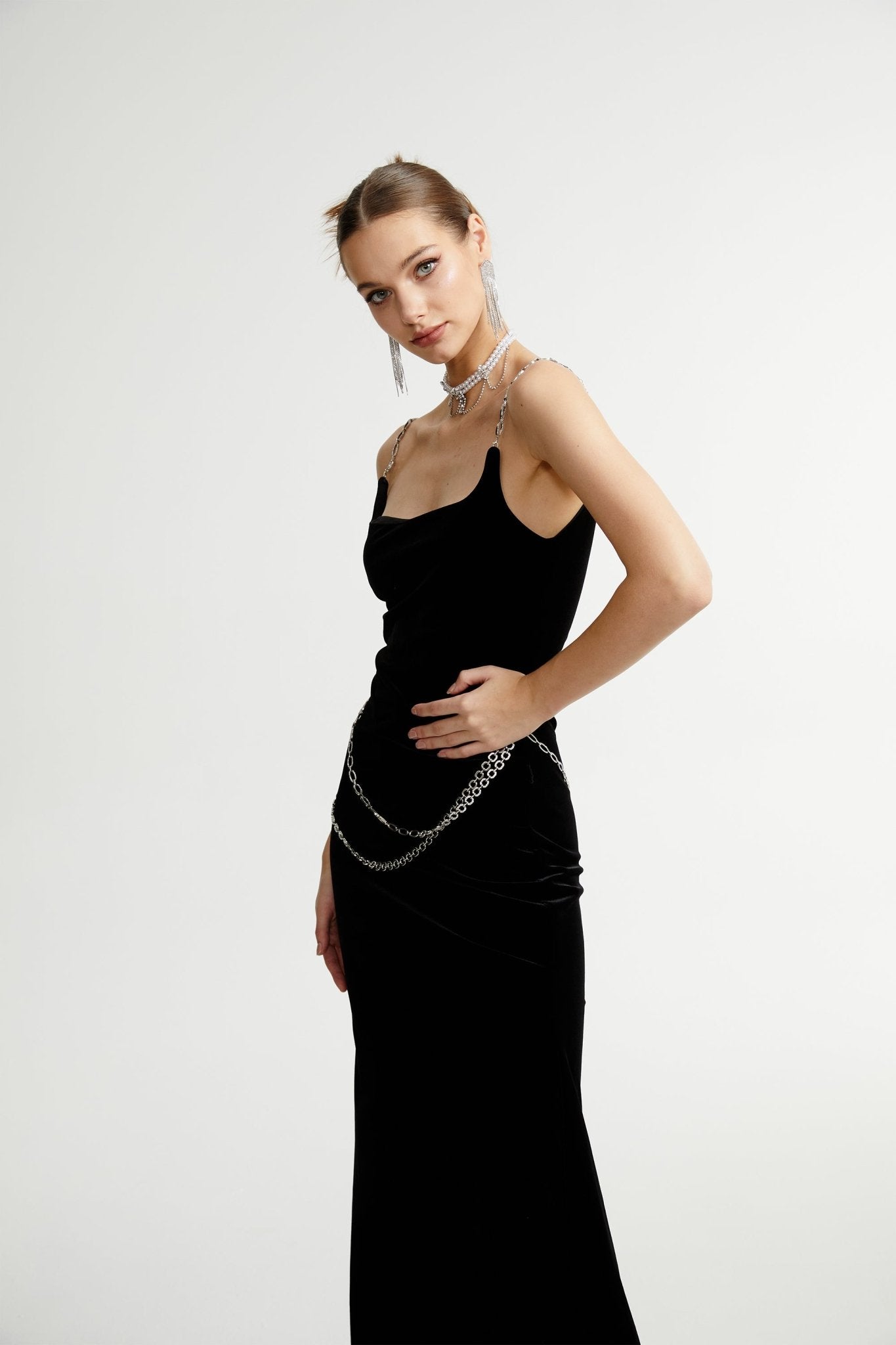 Vespera black maxi dress - Miss Rosier - Women's Online Boutique