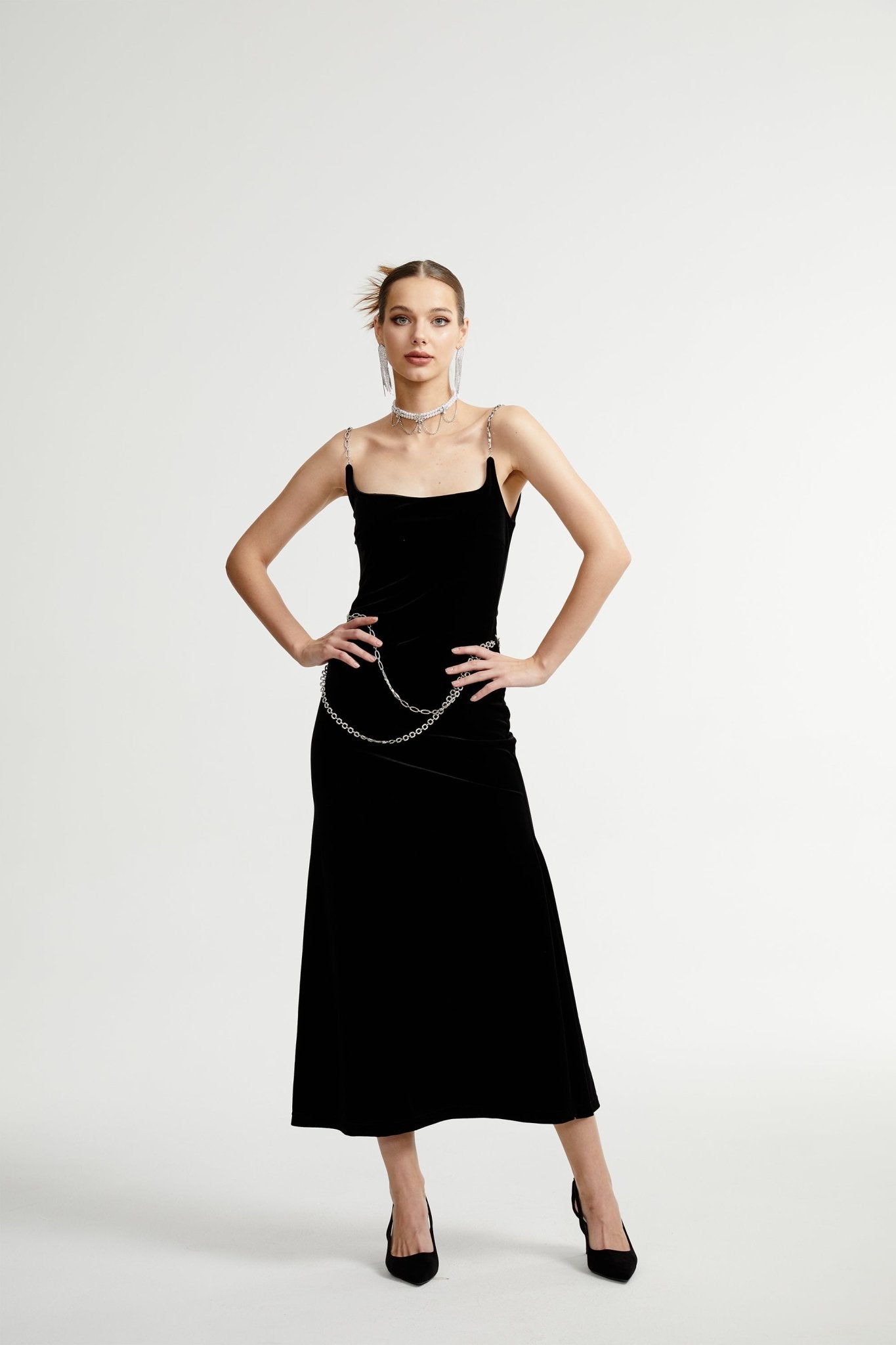 Vespera black maxi dress - Miss Rosier - Women's Online Boutique