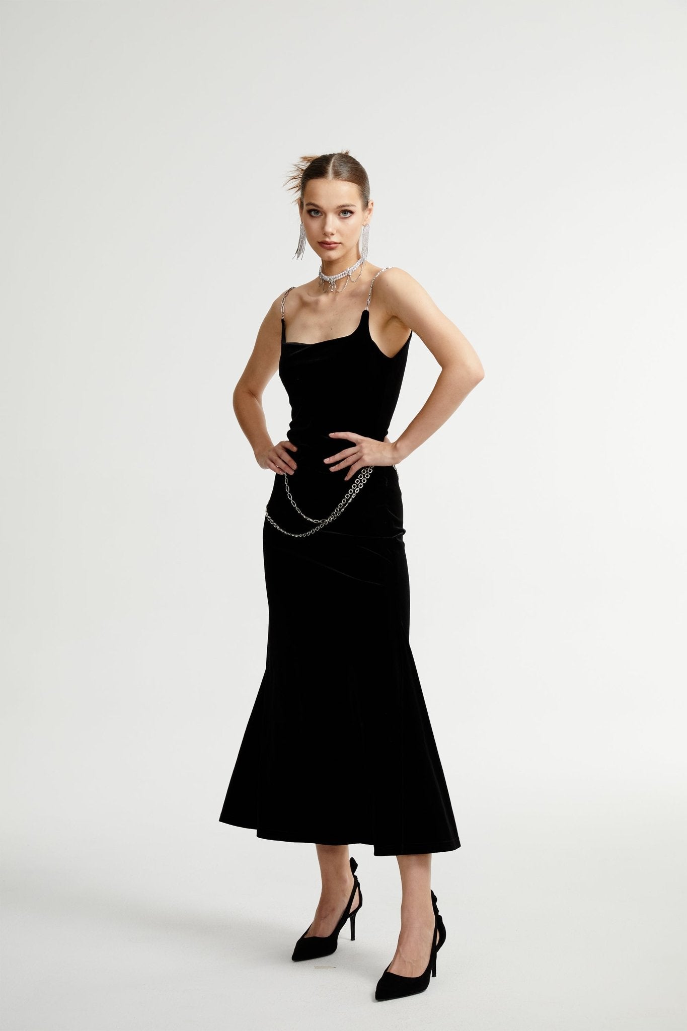 Vespera black maxi dress - Miss Rosier - Women's Online Boutique