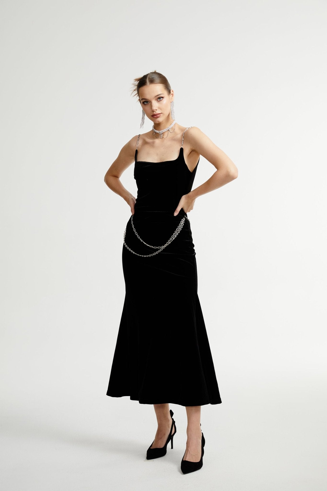 Vespera black maxi dress - Miss Rosier - Women's Online Boutique